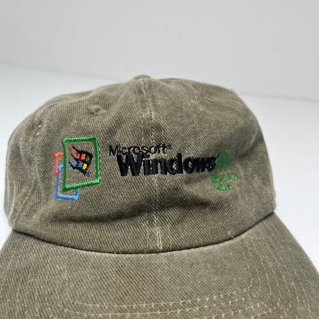 Vintage Microsoft Windows ME Strapback Hat