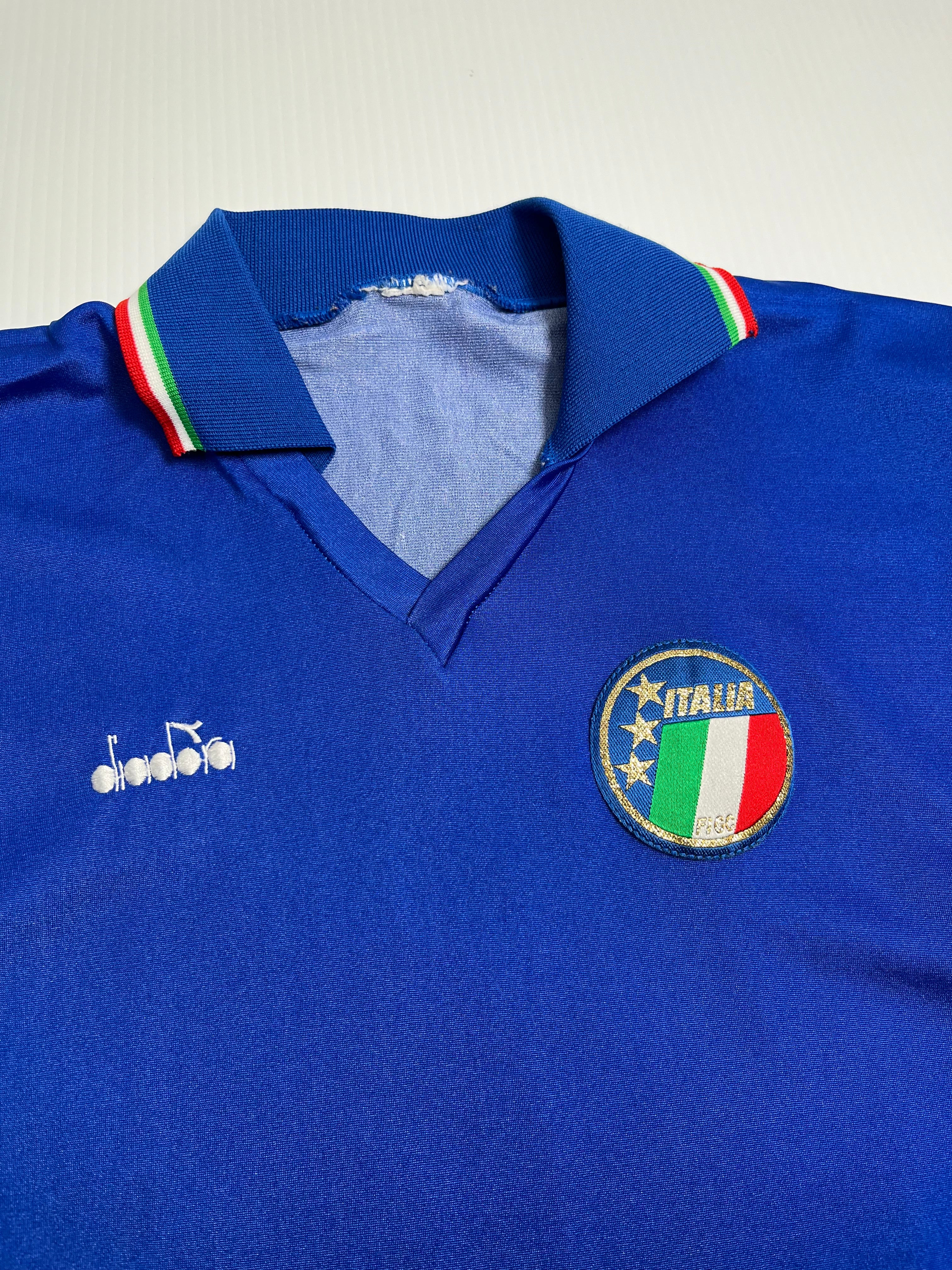 1990 Italia Diadora Home Jersey M