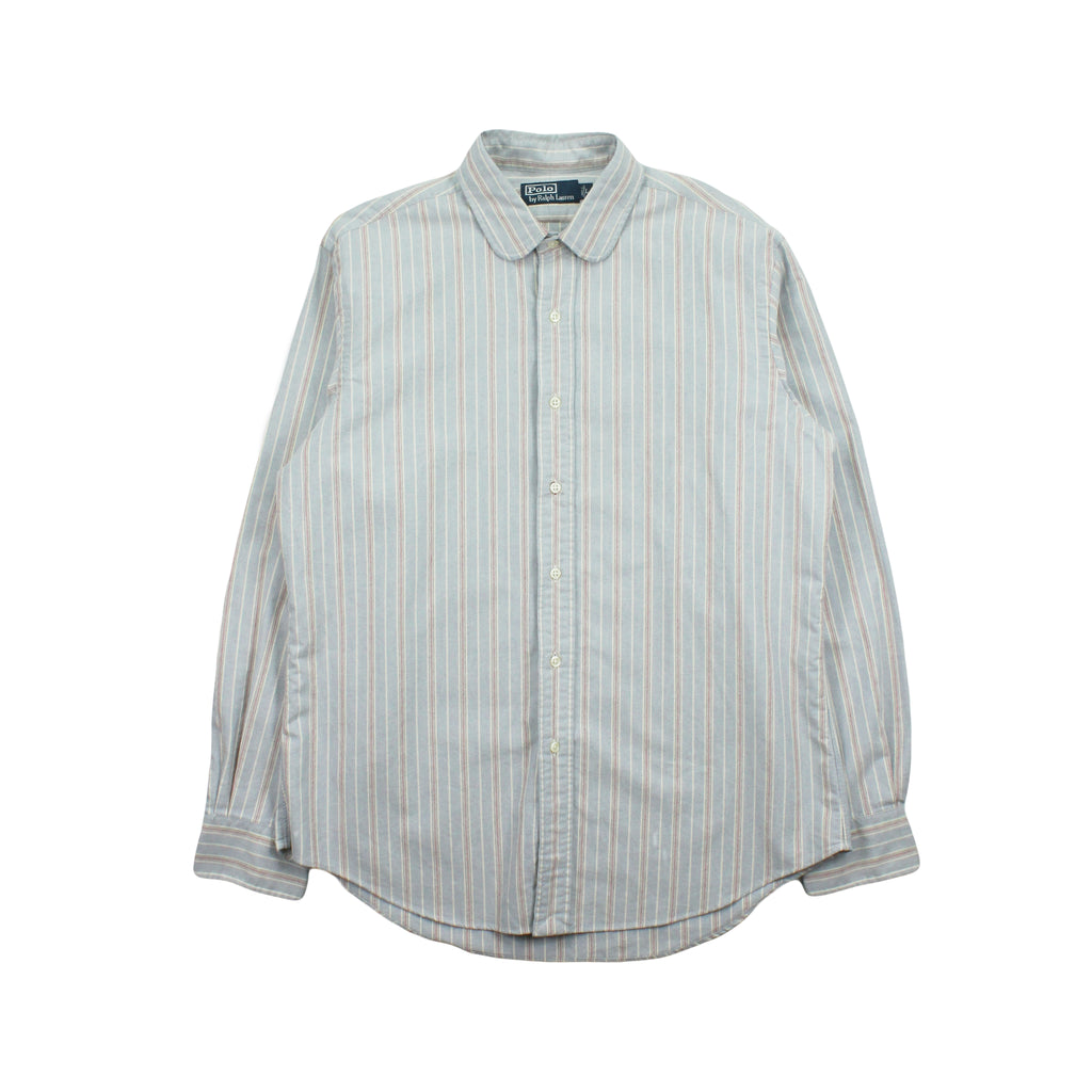 Vintage Polo Ralph Lauren Striped Button Up L