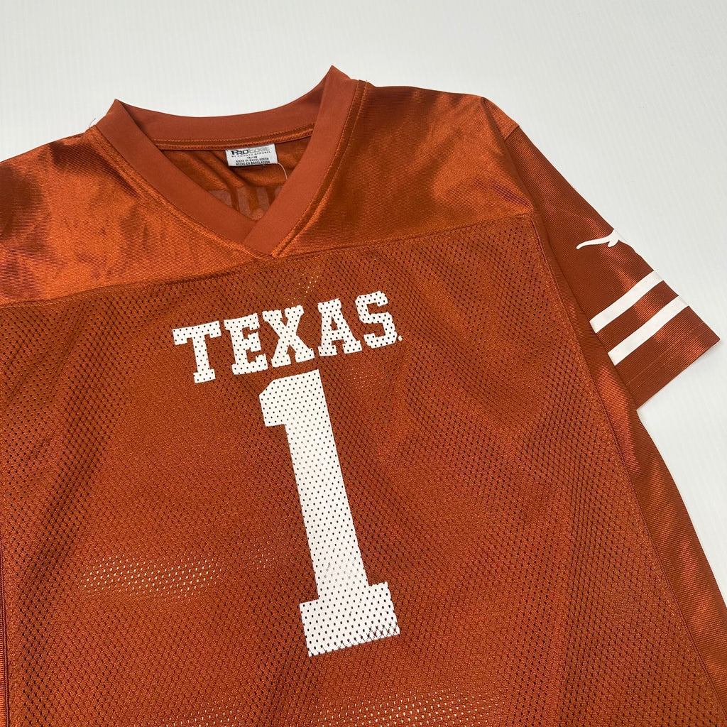 NCAA Texas Longhorns #1 Football Jersey Youth L