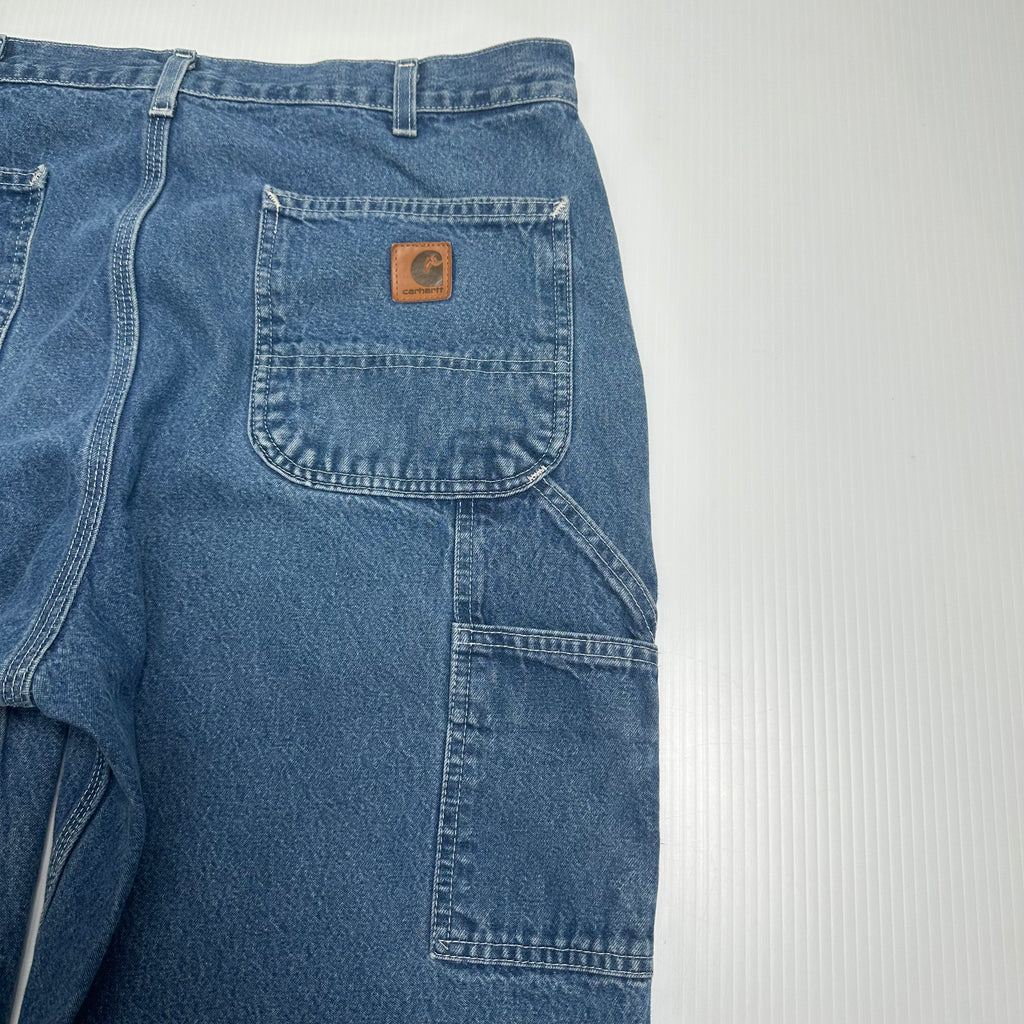 Vintage Carhartt Medium Wash Denim 35x23