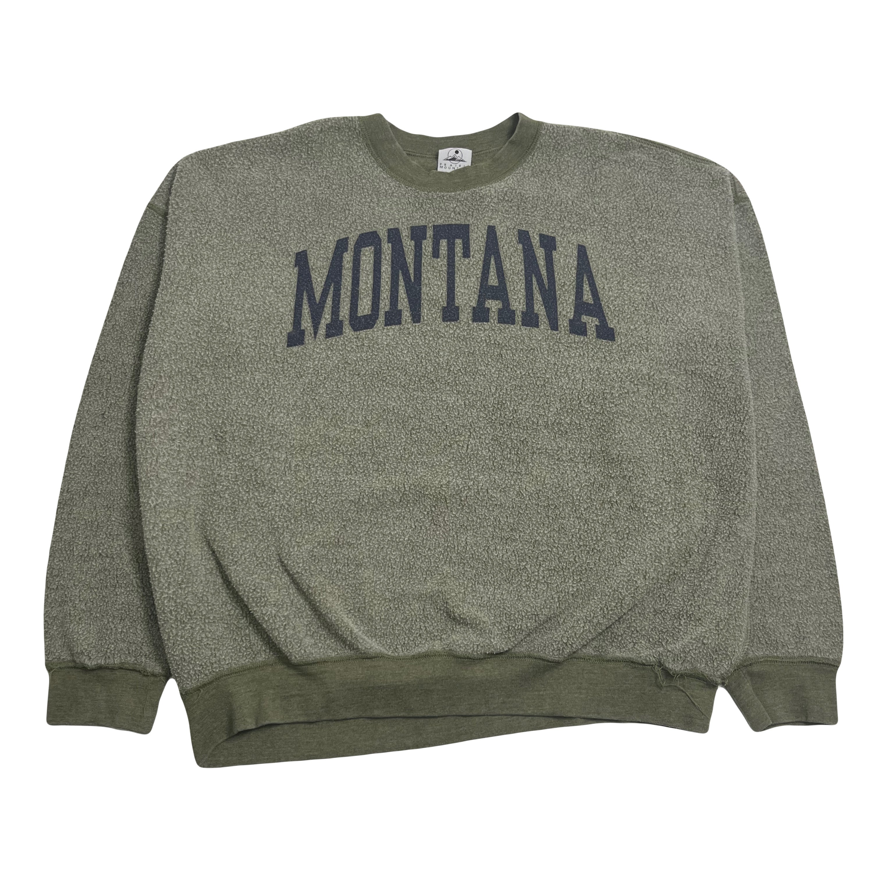 Vintage Montana Text Reverse Sweatshirt XXL