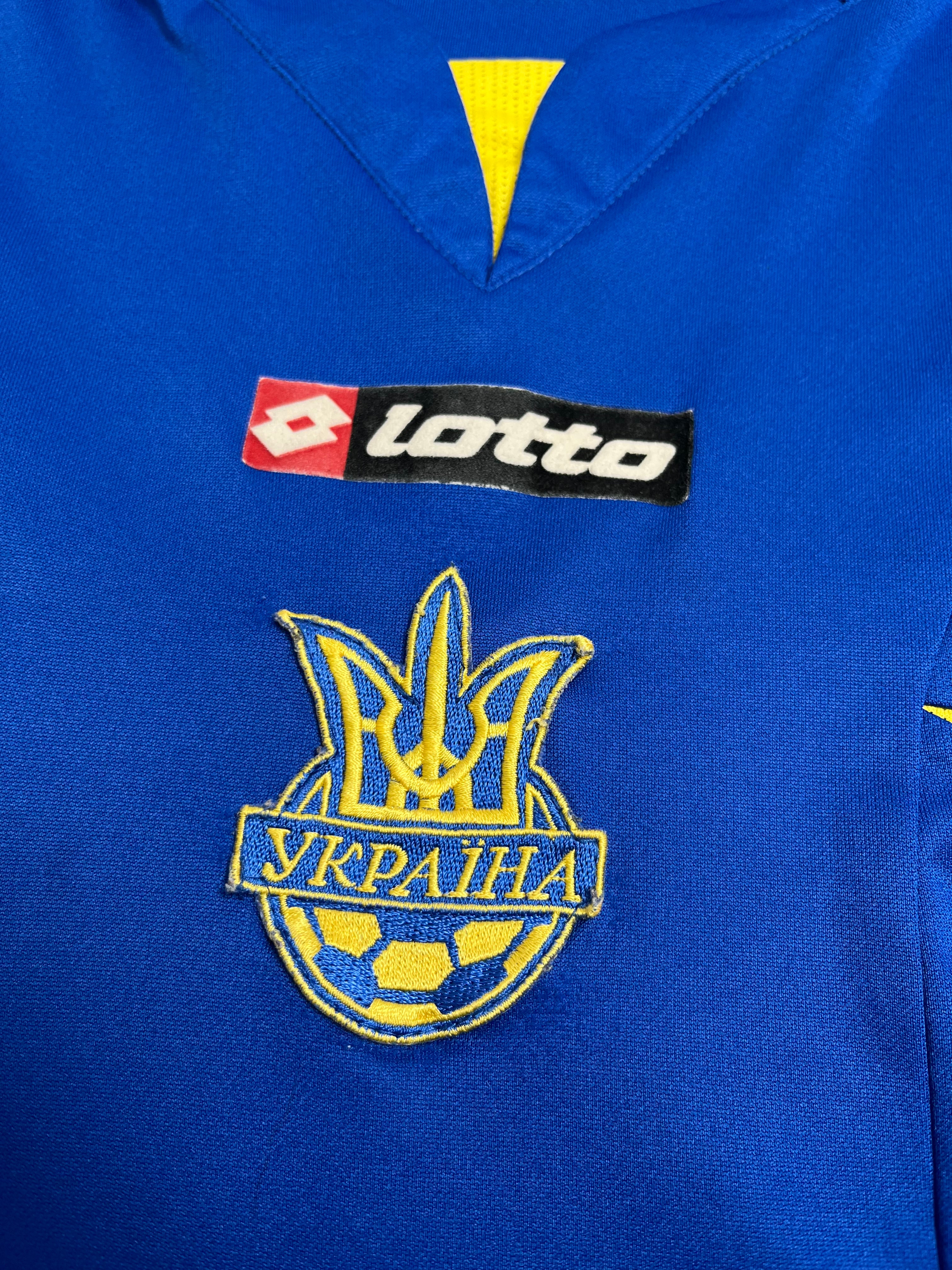 2006 Lotto Ukraine Away Football Kit XL