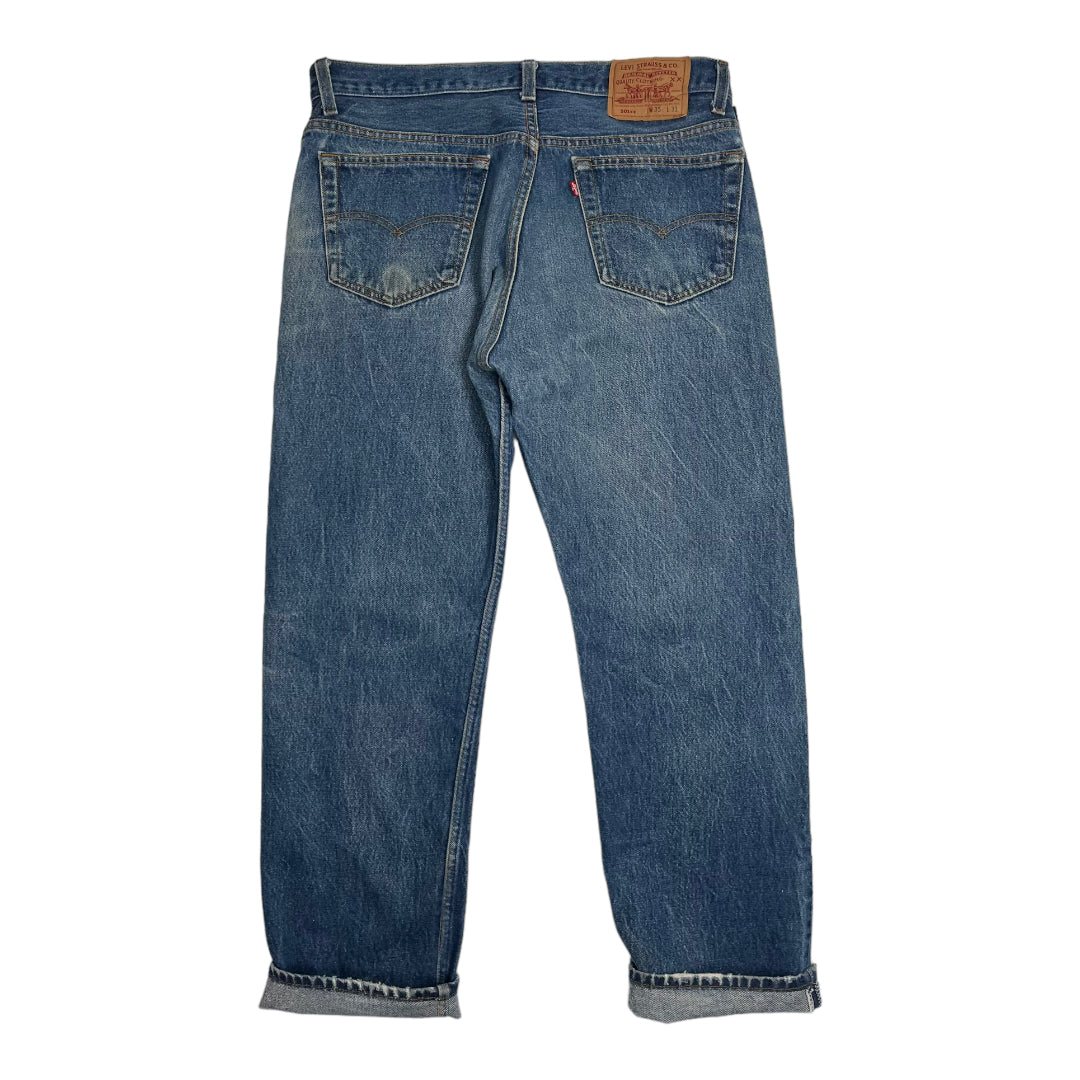 80s Levi's 501xx Medium Wash Denim 35