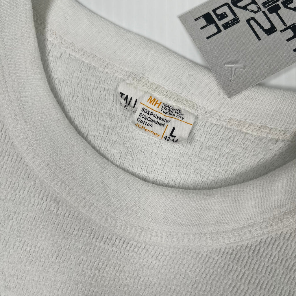 Vintage JC Penney Thermal Liner Longsleeve Shirt L