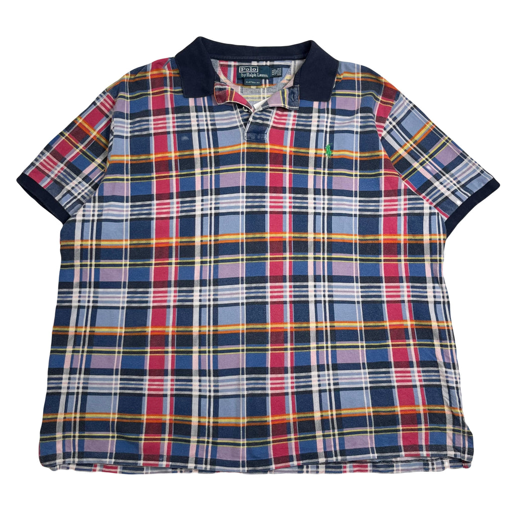 Vintage Polo Ralph Lauren Plaid Short Sleeve XXL