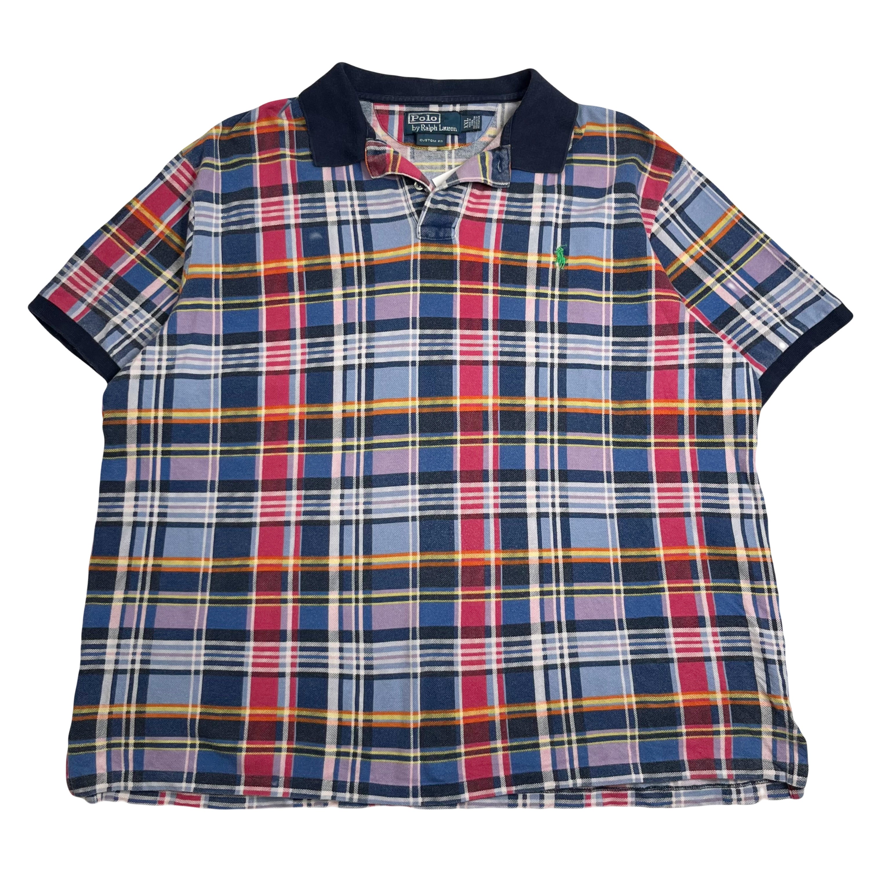 Vintage Polo Ralph Lauren Plaid Short Sleeve XXL