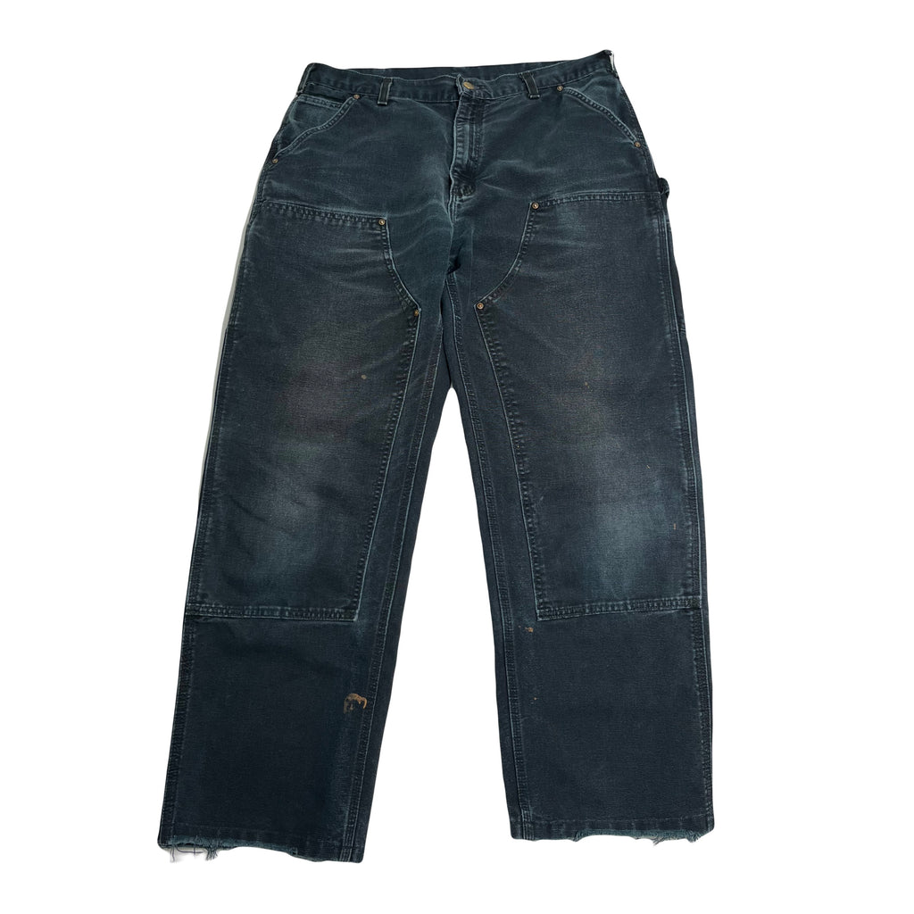 Vintage Faded Carhartt Double Knee Pants 34