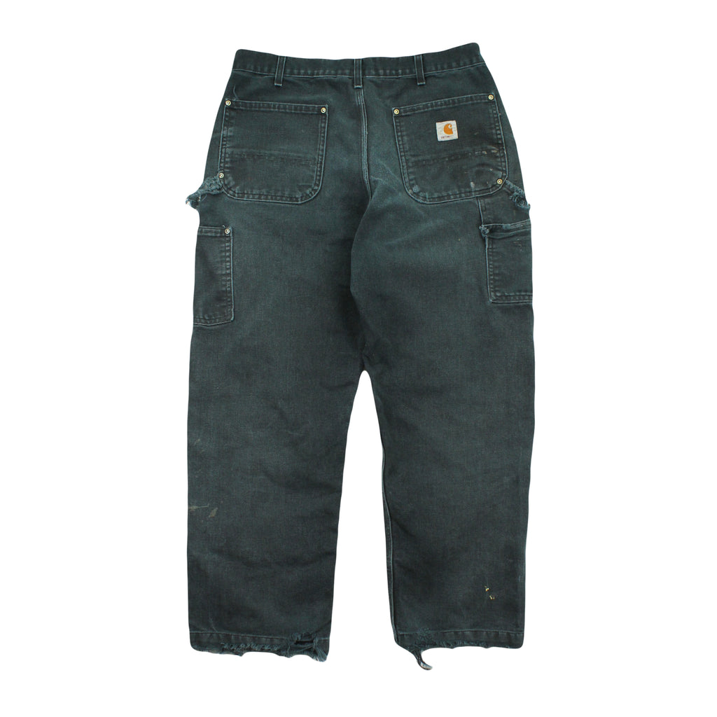 Vintage Distressed Carhartt Double Knee Denim 34