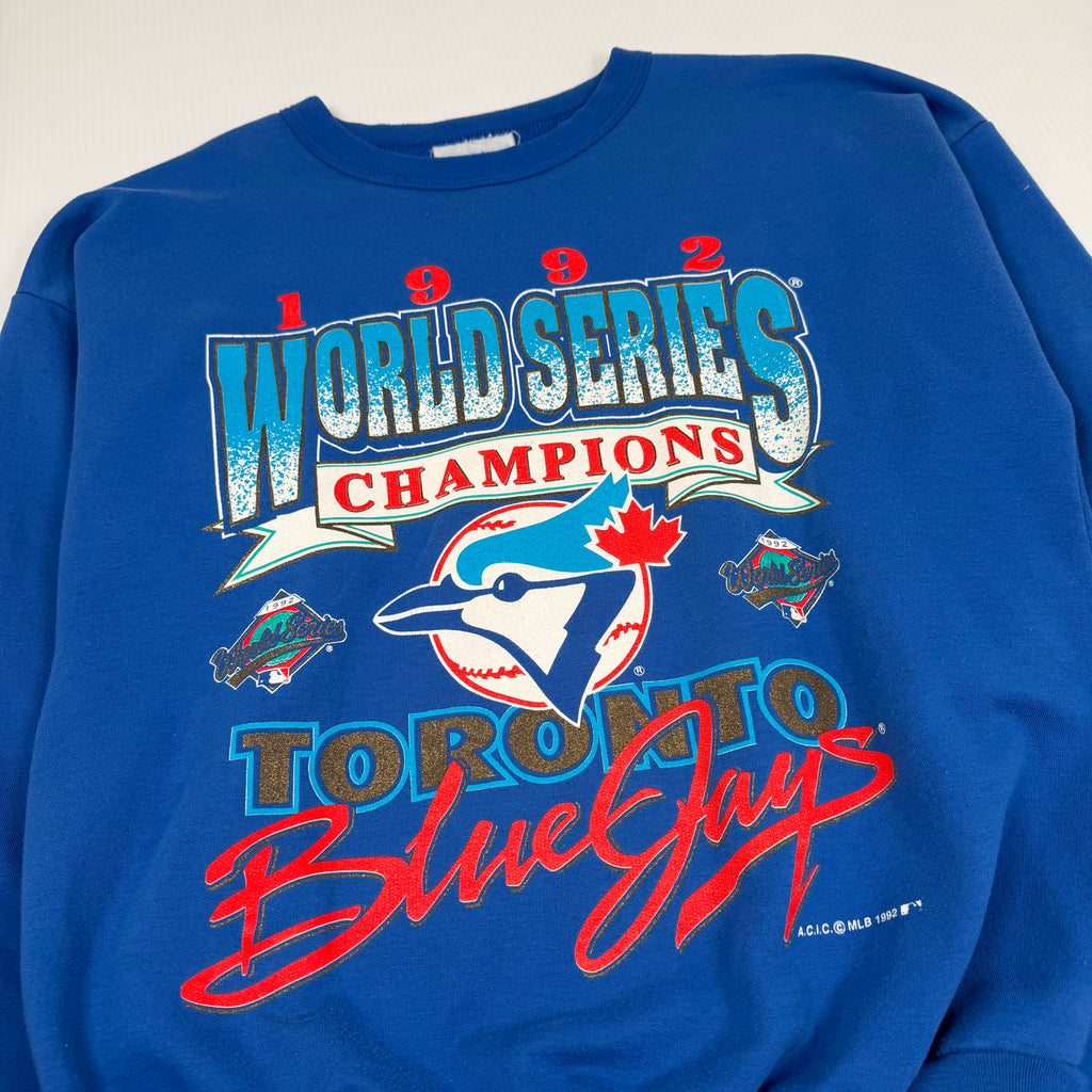 1992 Toronto Blue Jays MLB Graphic Crewneck L