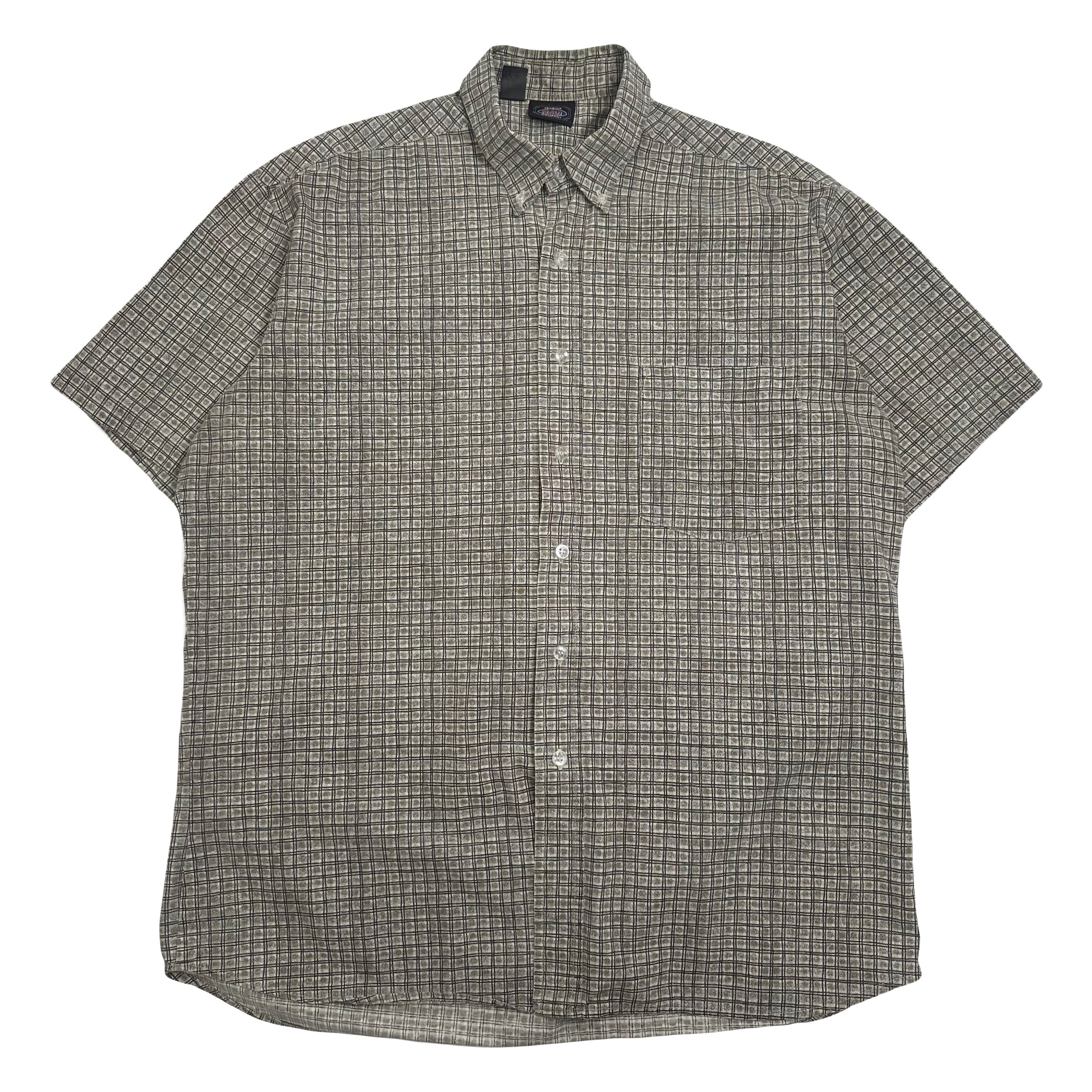 Vintage Maui Trading Company Plaid Short Sleeve Button Up XL