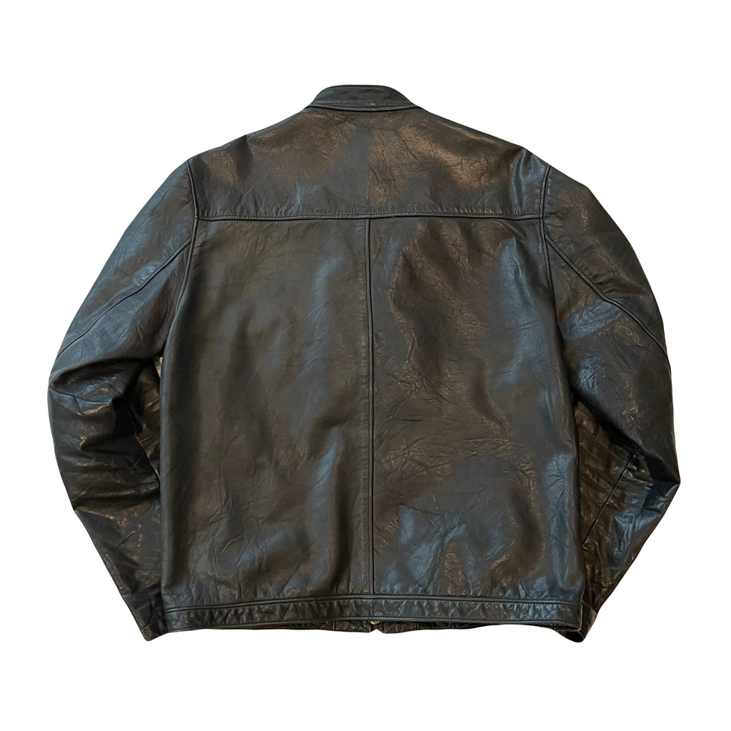 Vintage Roots Canada Leather Moto Jacket M