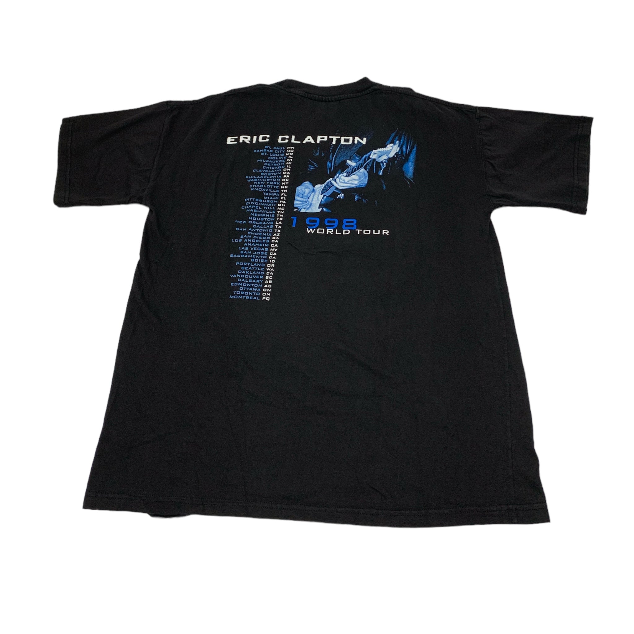1998 Eric Clapton Tour Tee L