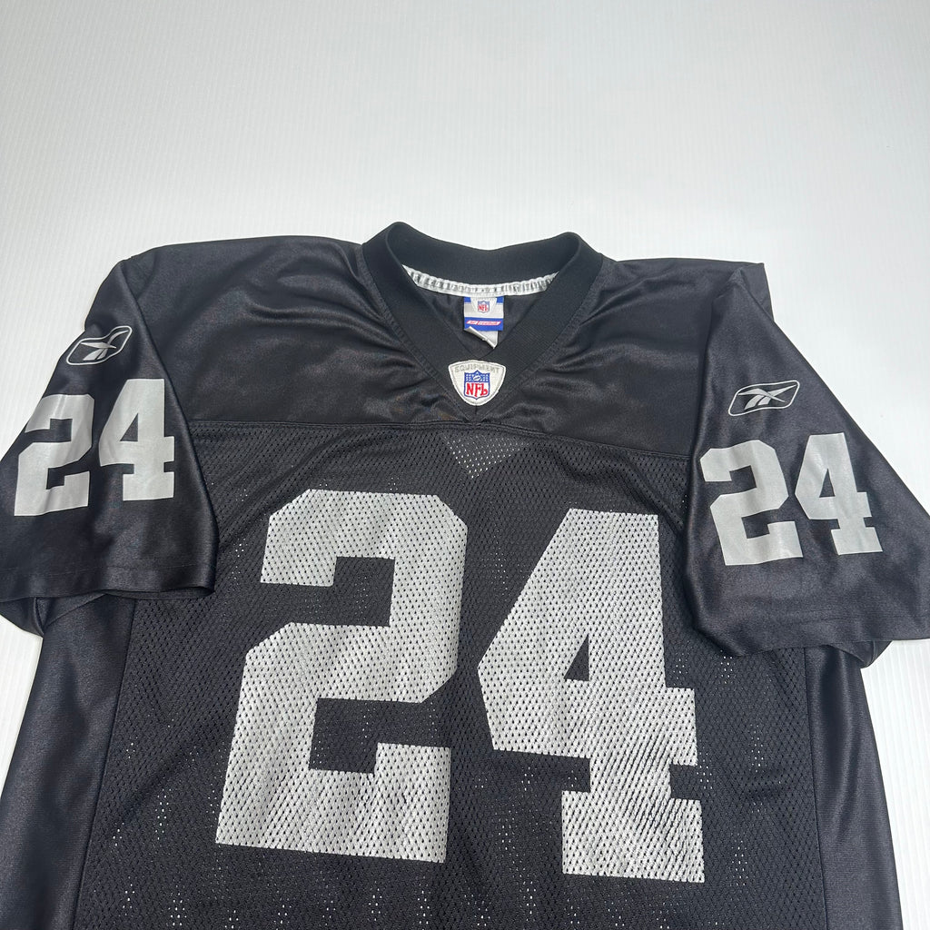 Reebok Oakland Raiders Woodson Jersey L