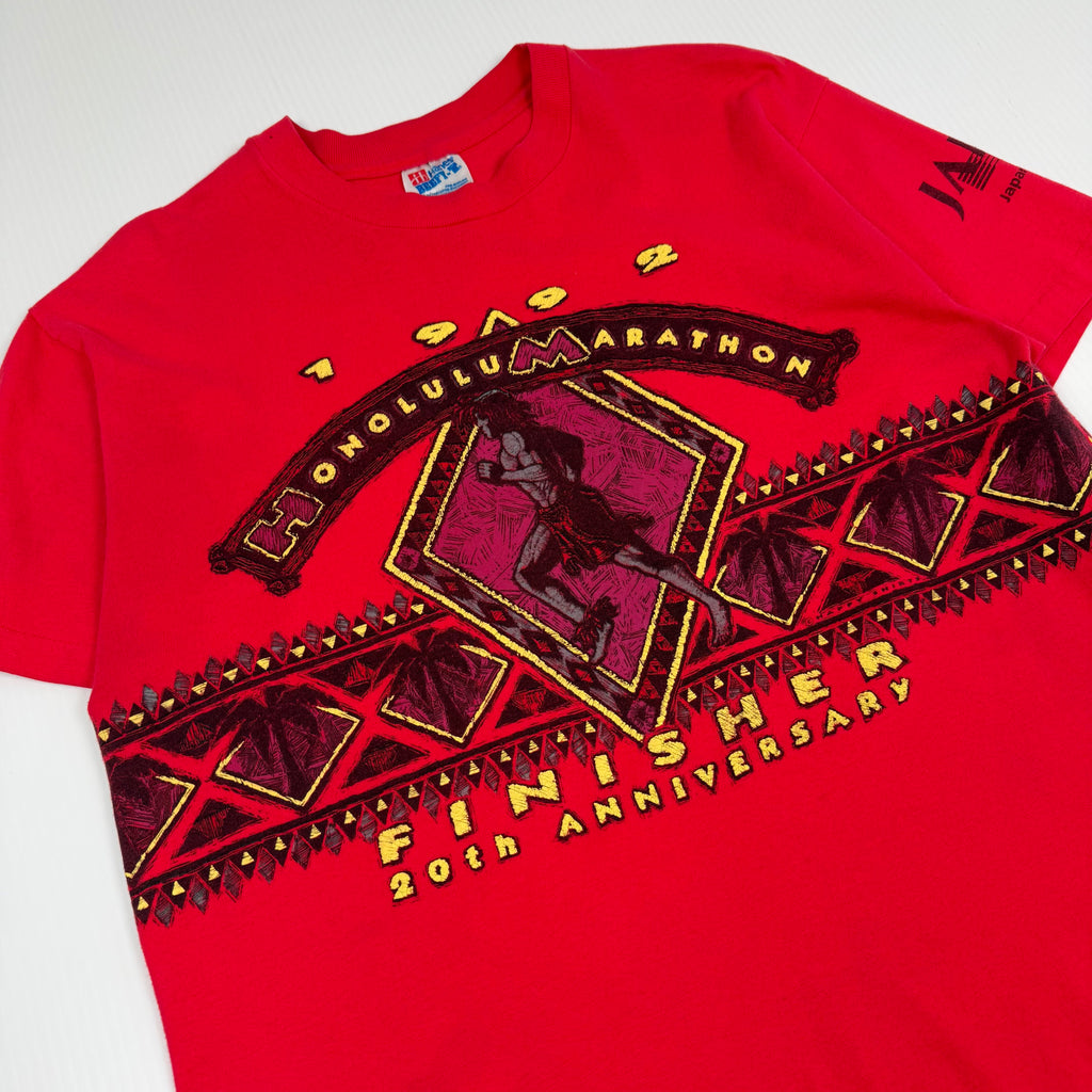 1992 Honolulu Marathon Finisher Tee L