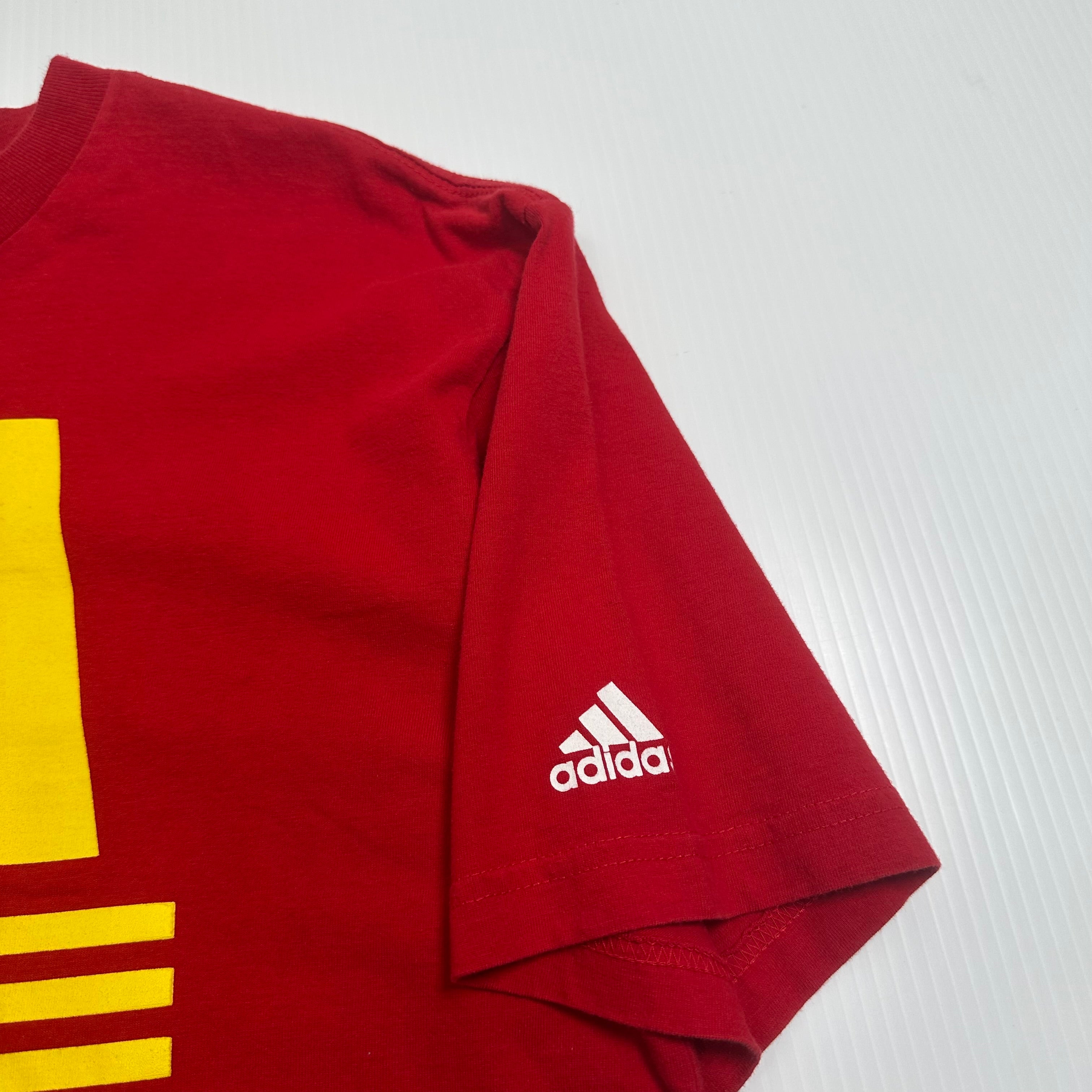Vintage Adidas Spain National Football Team Tee XL