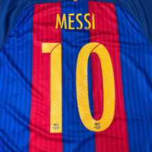 Load image into Gallery viewer, 2016-17 Nike Barcelona Messi Home Kit M
