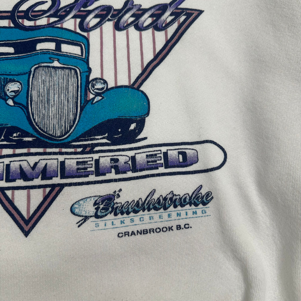 Vintage 33 Ford Hammered Graphic Crewneck XL