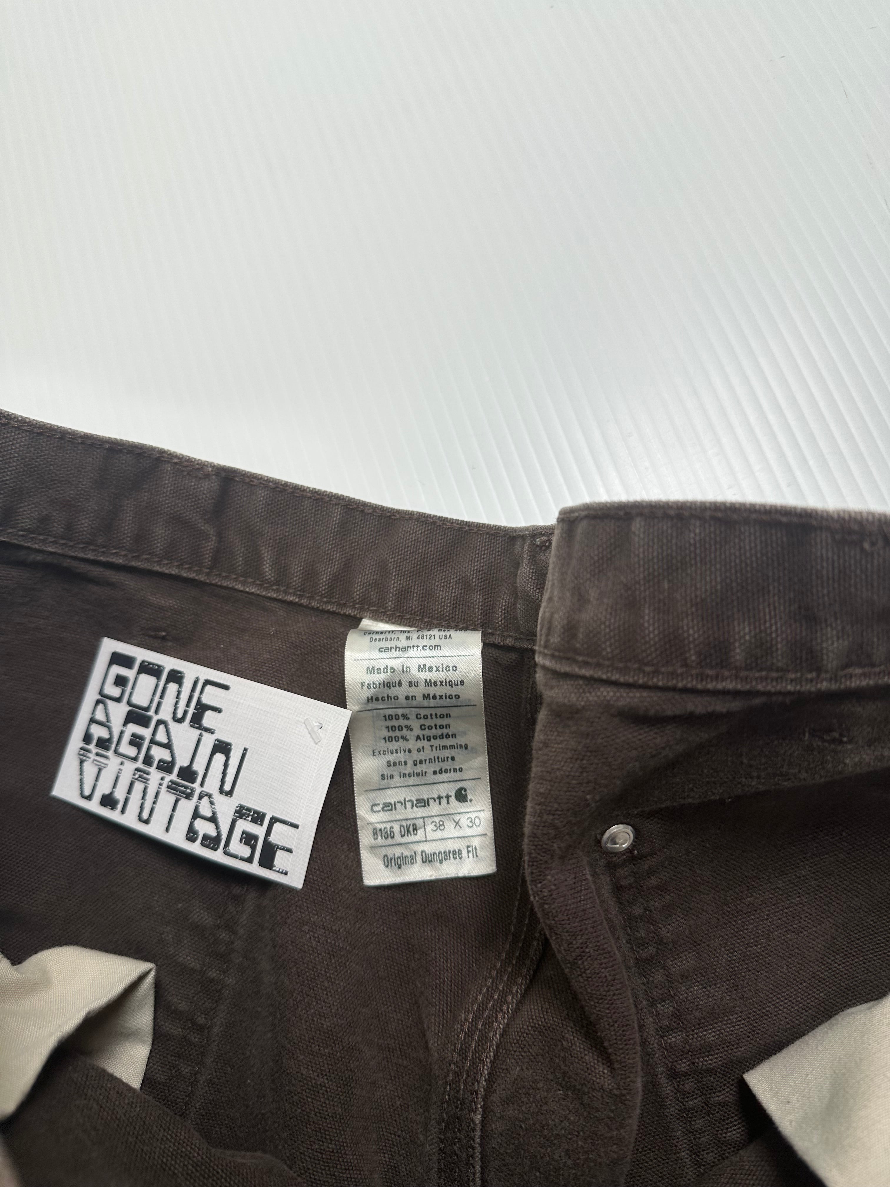 Vintage Carhartt Dungaree Fit Double Knee Denim 38
