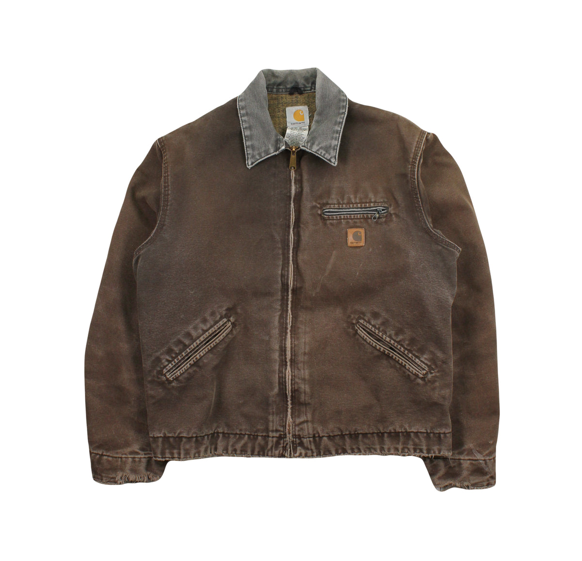 Vintage Carhartt J97 Faded Detroit Jacket L Tall