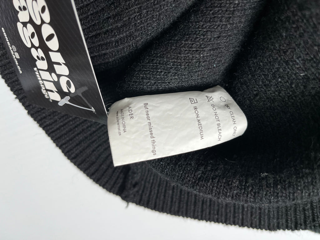 Ader Black Cardigan Sweater M