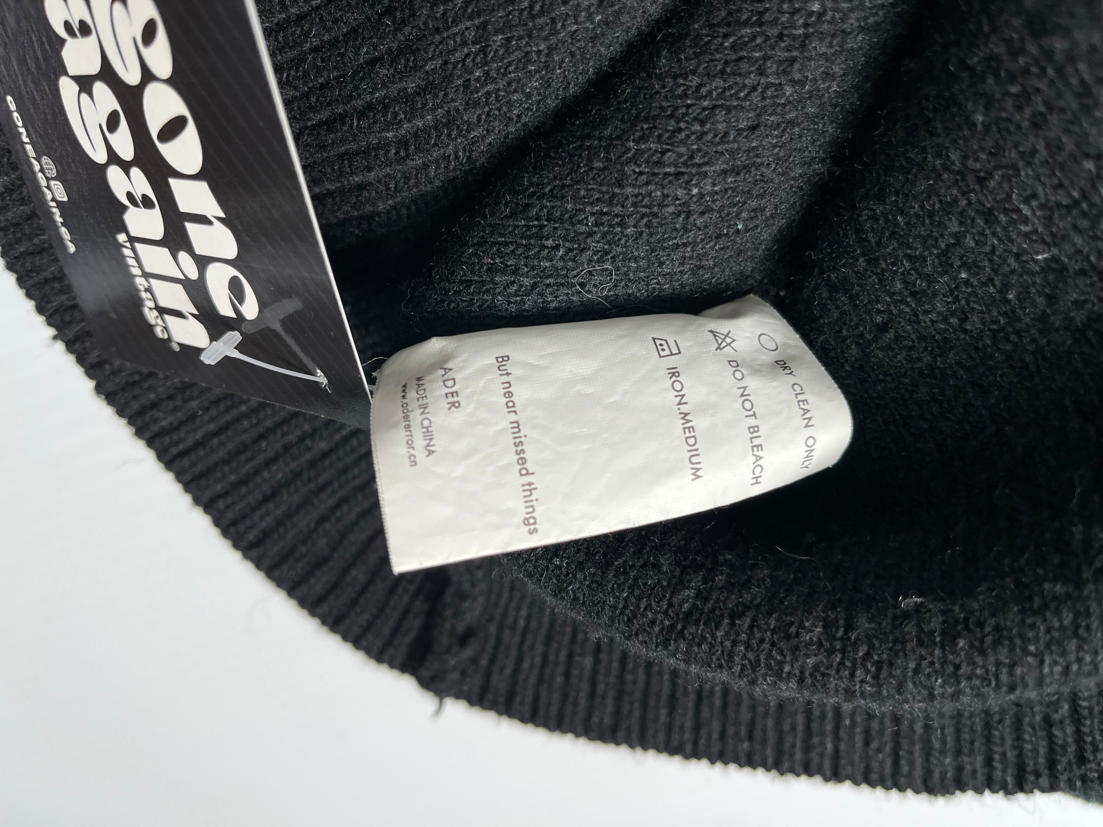 Ader Black Cardigan Sweater M