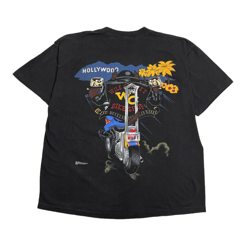 1994 Warner Bros. Tasmanian Devil Biker Tee L