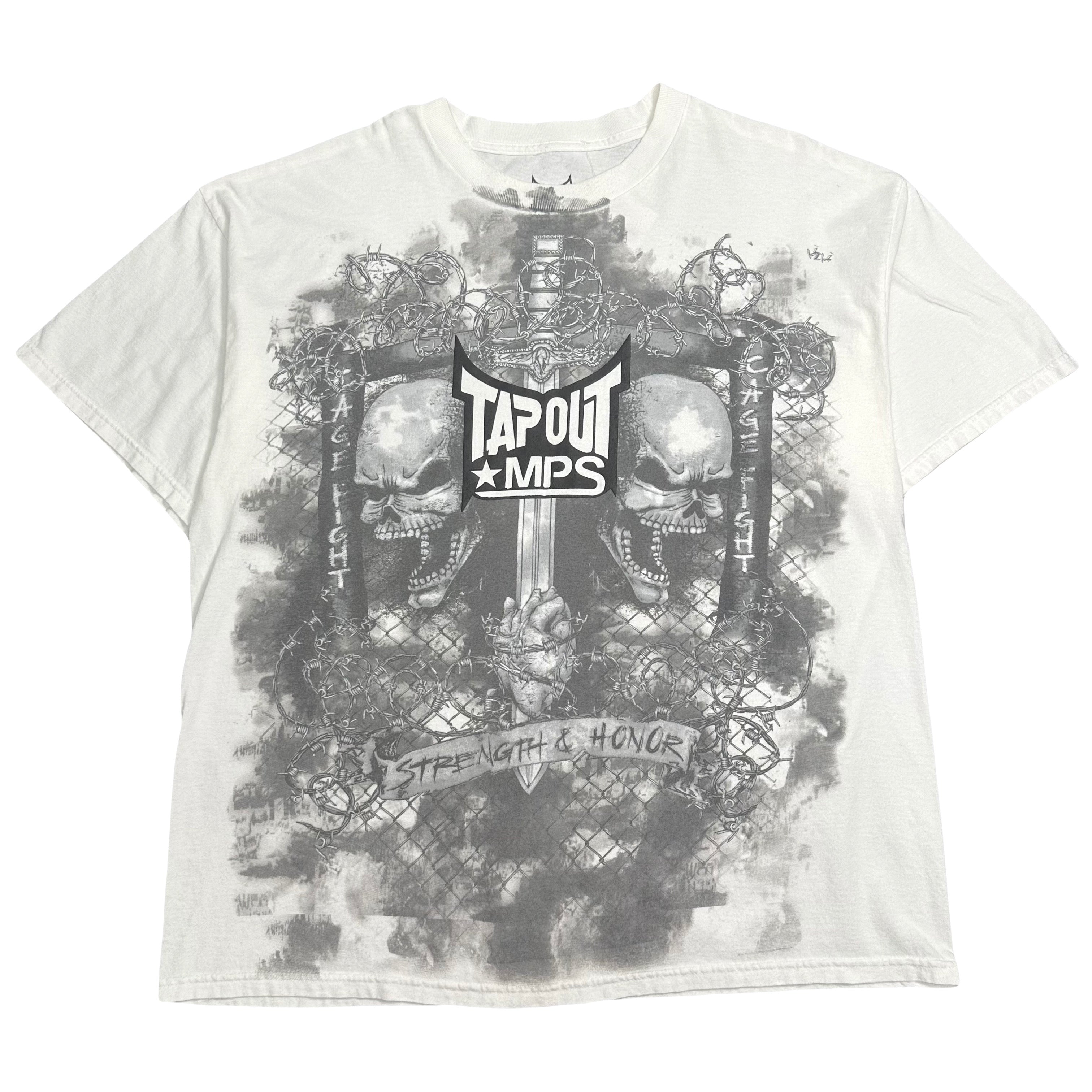 Y2K Tapout MPS AOP Graphic Tee XXL