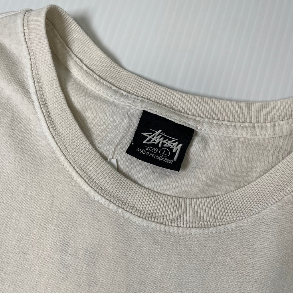 Stussy Strike Pigment Dyed Abstract Graphic Tee L