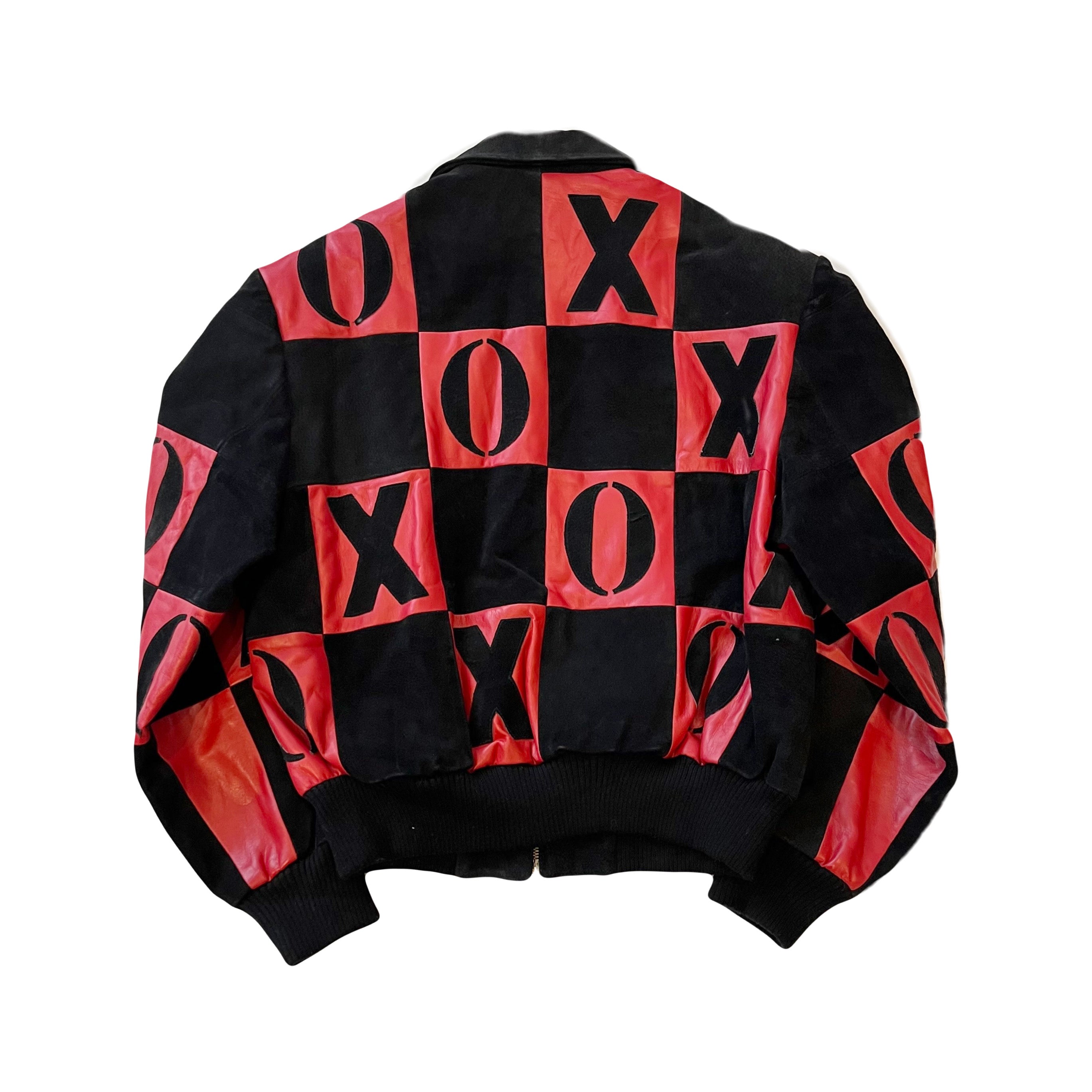 Vintage XOXO Leather Full Zip Jacket Women's M
