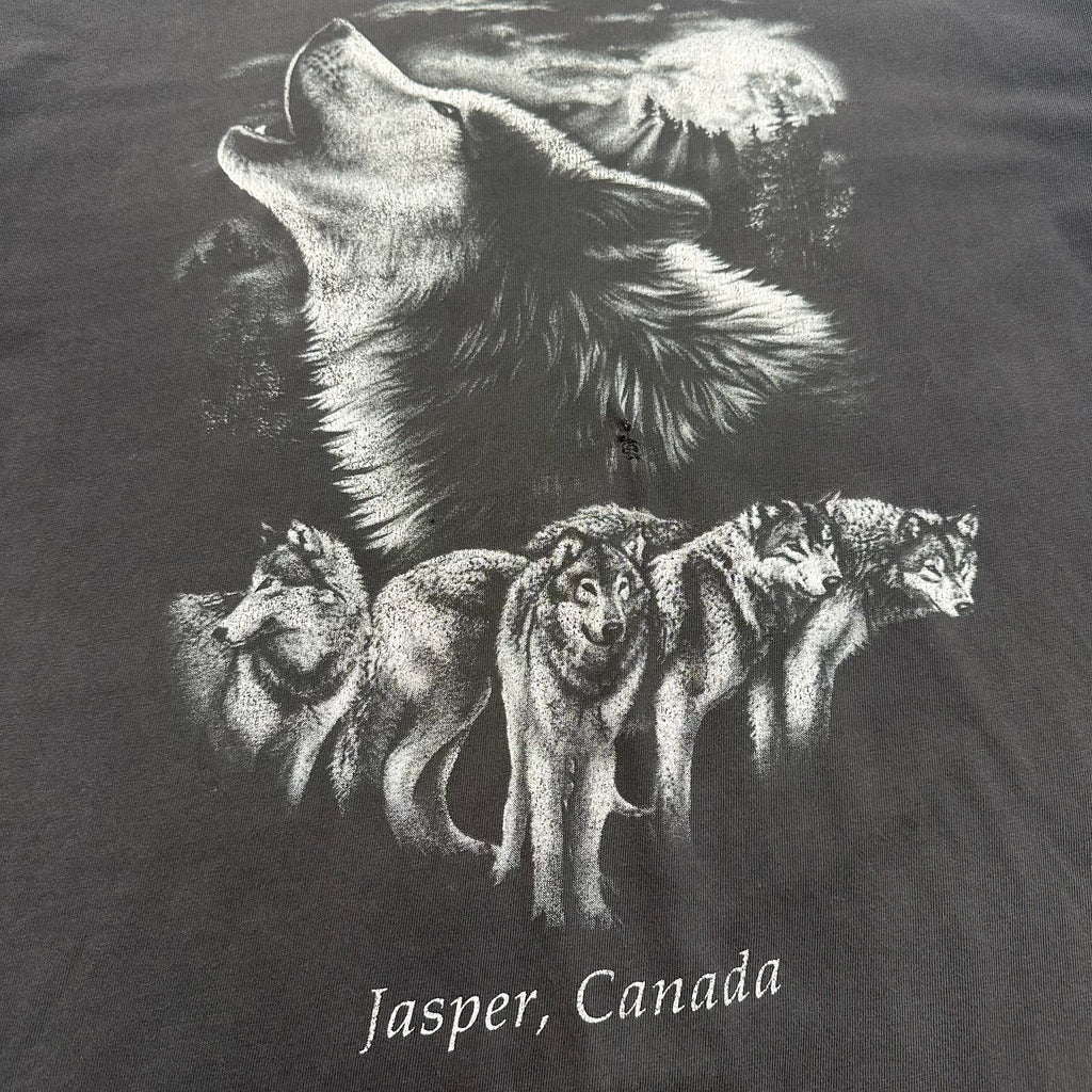 Vintage Jasper Canada Wolves Graphic Tee XL