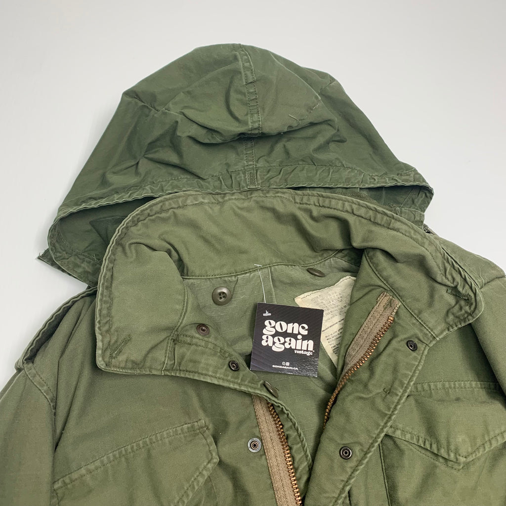 Vintage Military Cold Weather Field Coat (L)