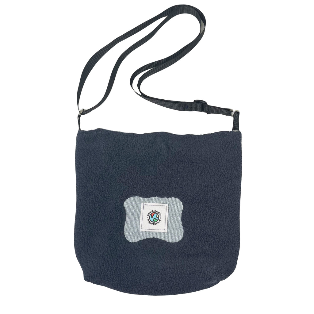 Rework Patagonia Sherpa Denim Side Bag