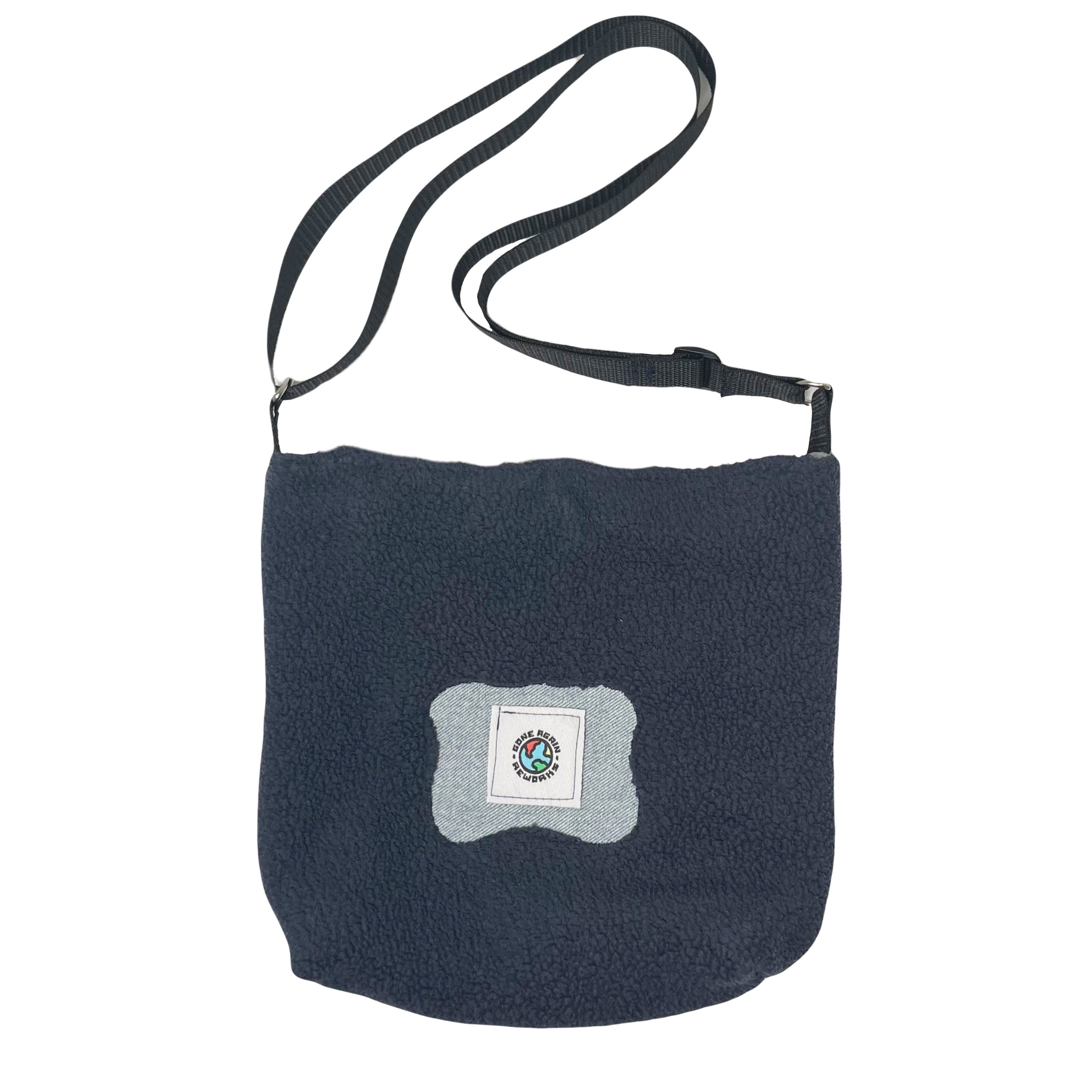 Rework Patagonia Sherpa Denim Side Bag