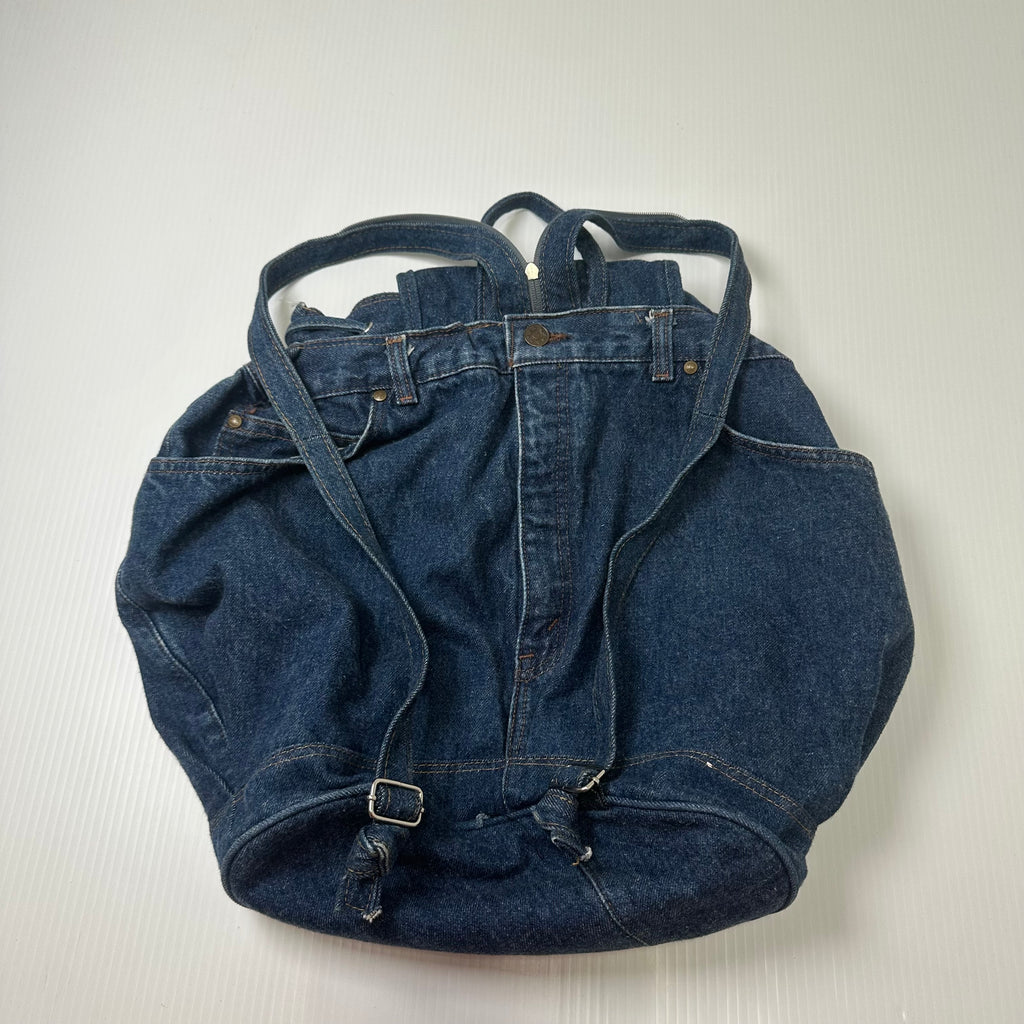 Vintage Denim Backpack