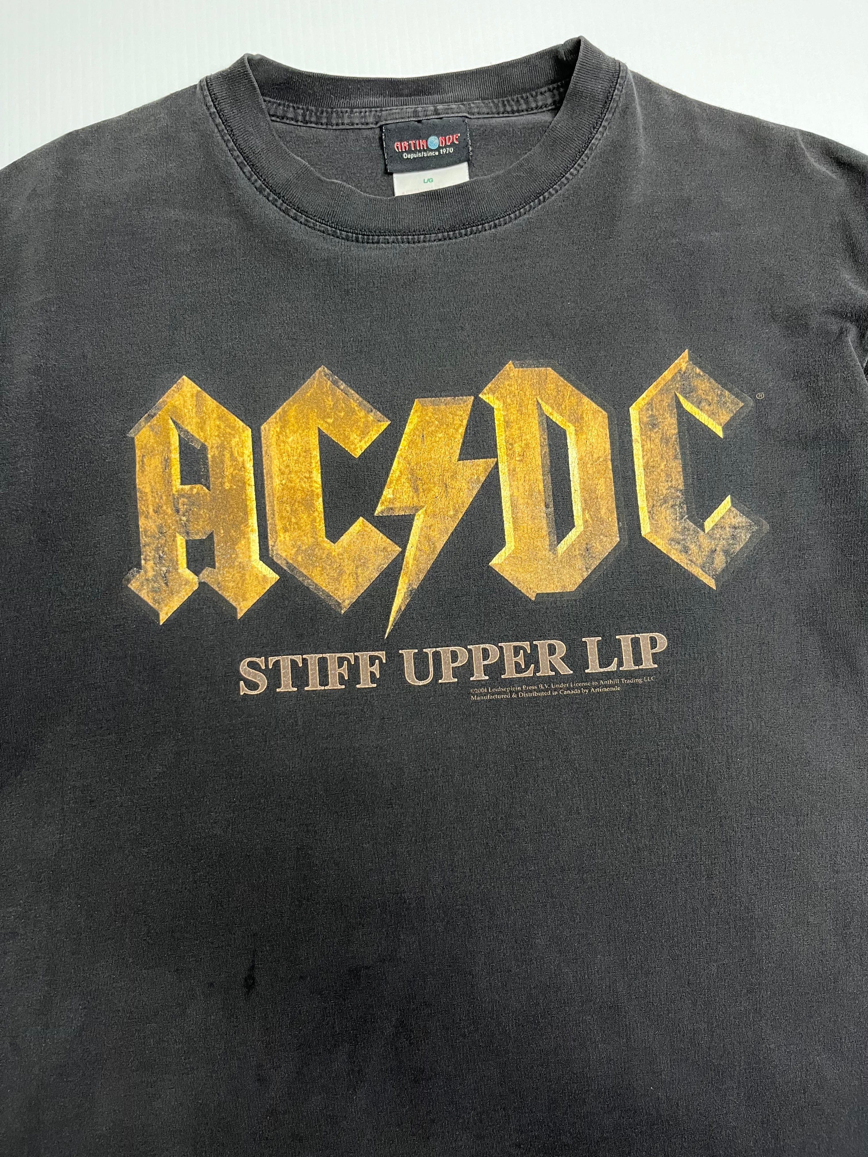 '04 AC/DC Stiff Upper Lip Tee L