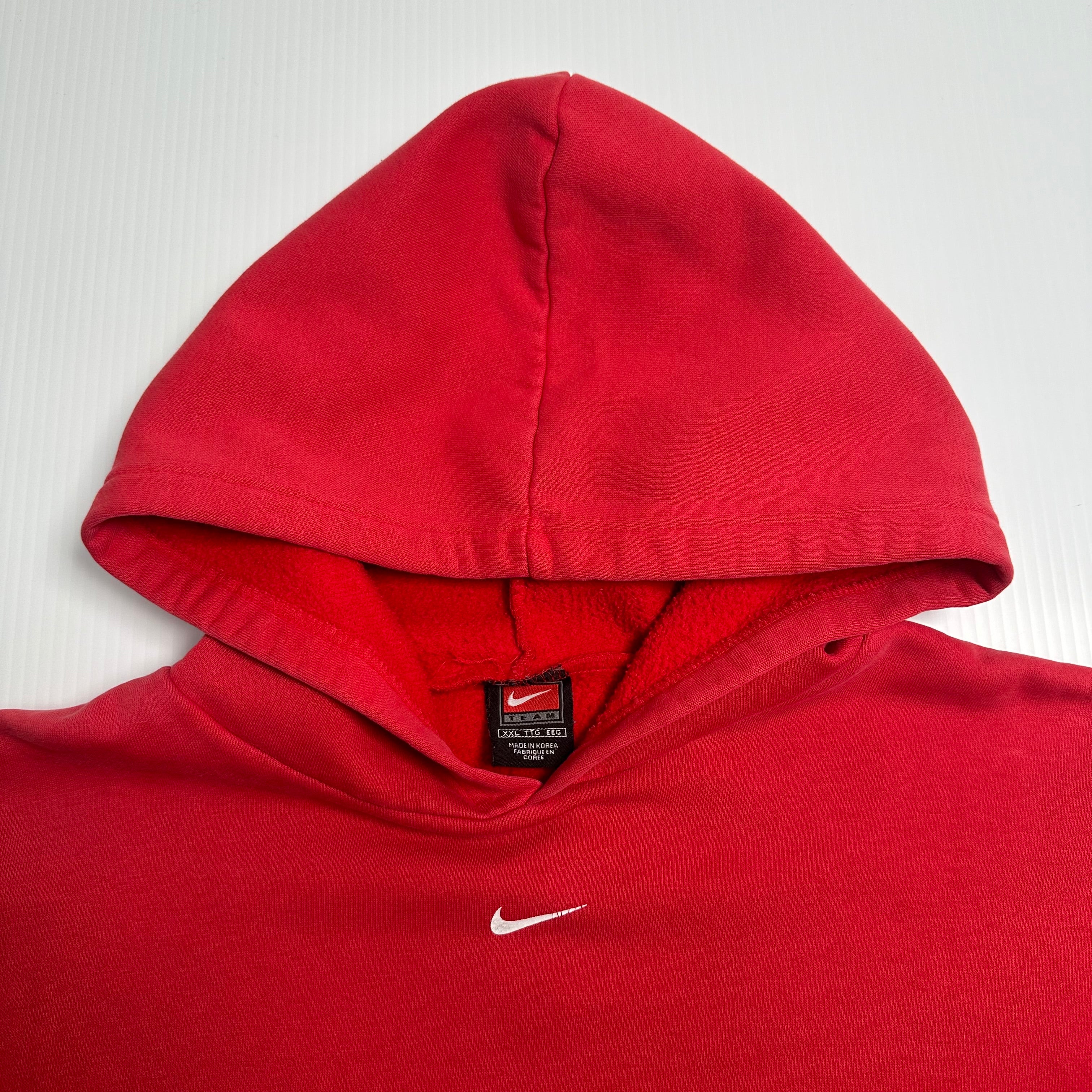 Vintage Nike Canada Hockey Centre Swoosh Hoodie XXL