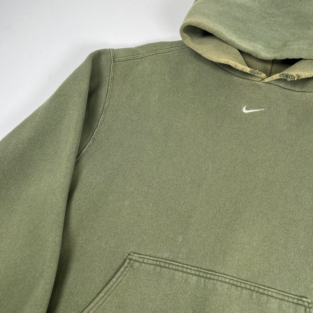 90s Nike Center Swoosh Hoodie L