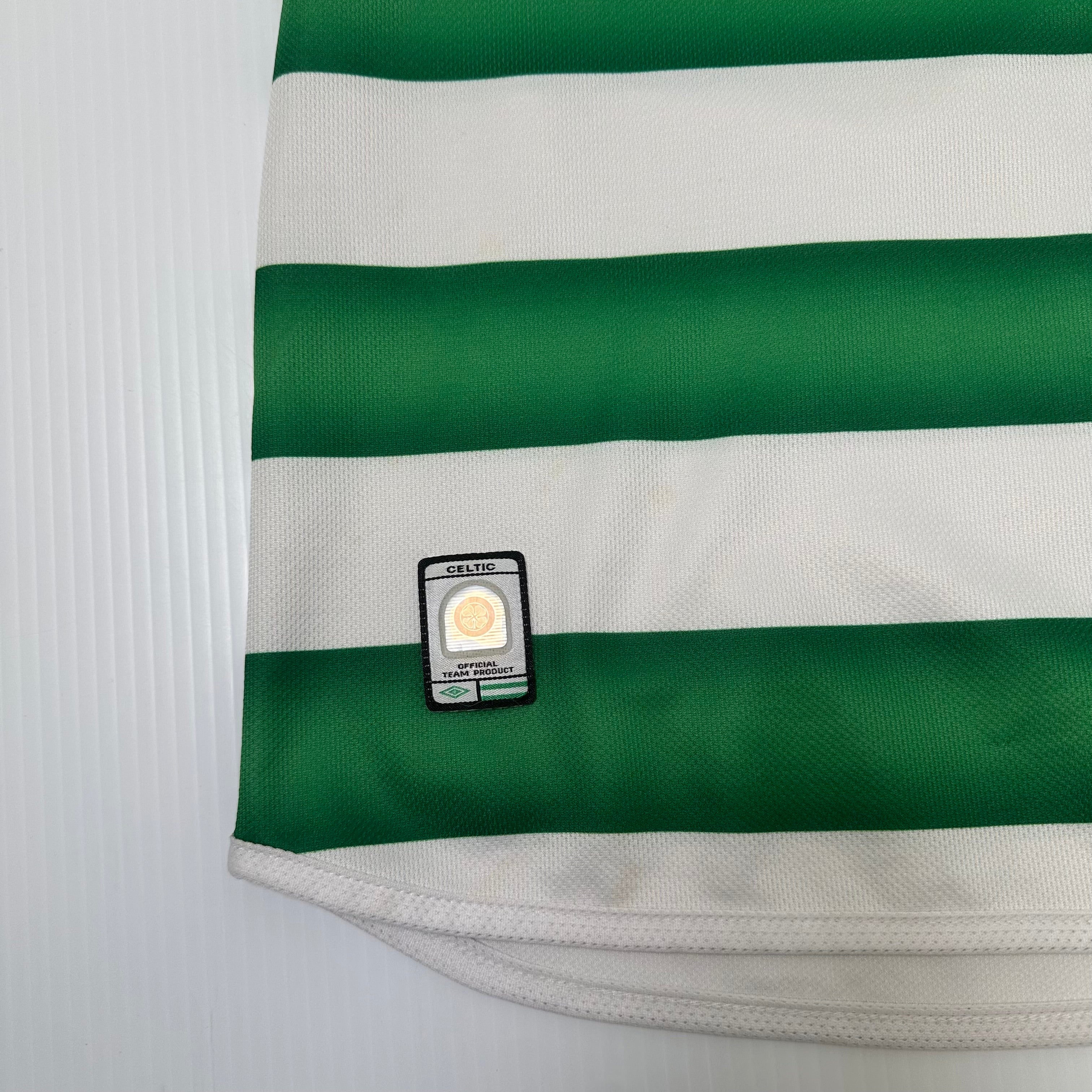 2003-04 Umbro Celtic FC #21 Home Kit S