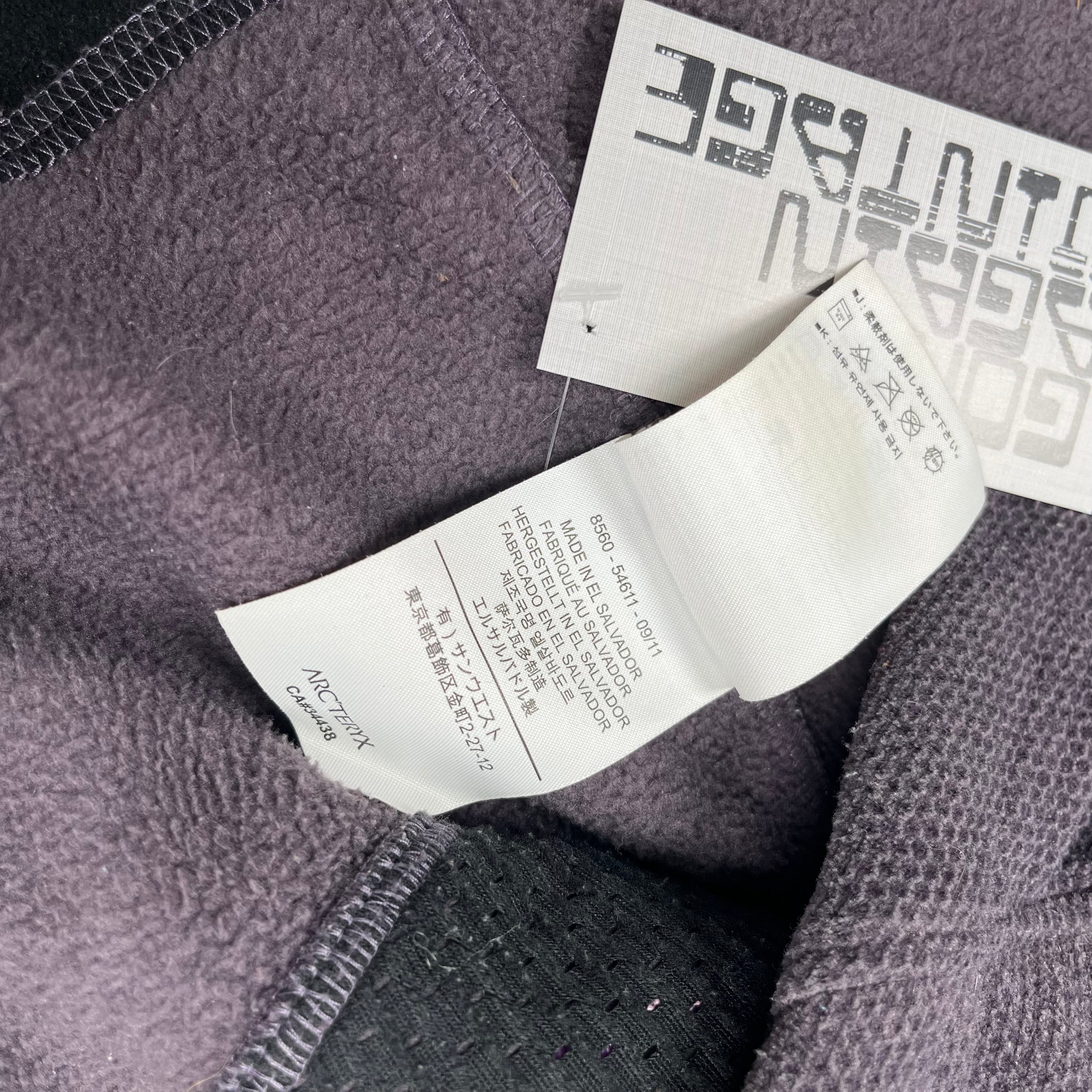 Arc'teryx Polartec Fleece Full Zip Light Jacket Women's M