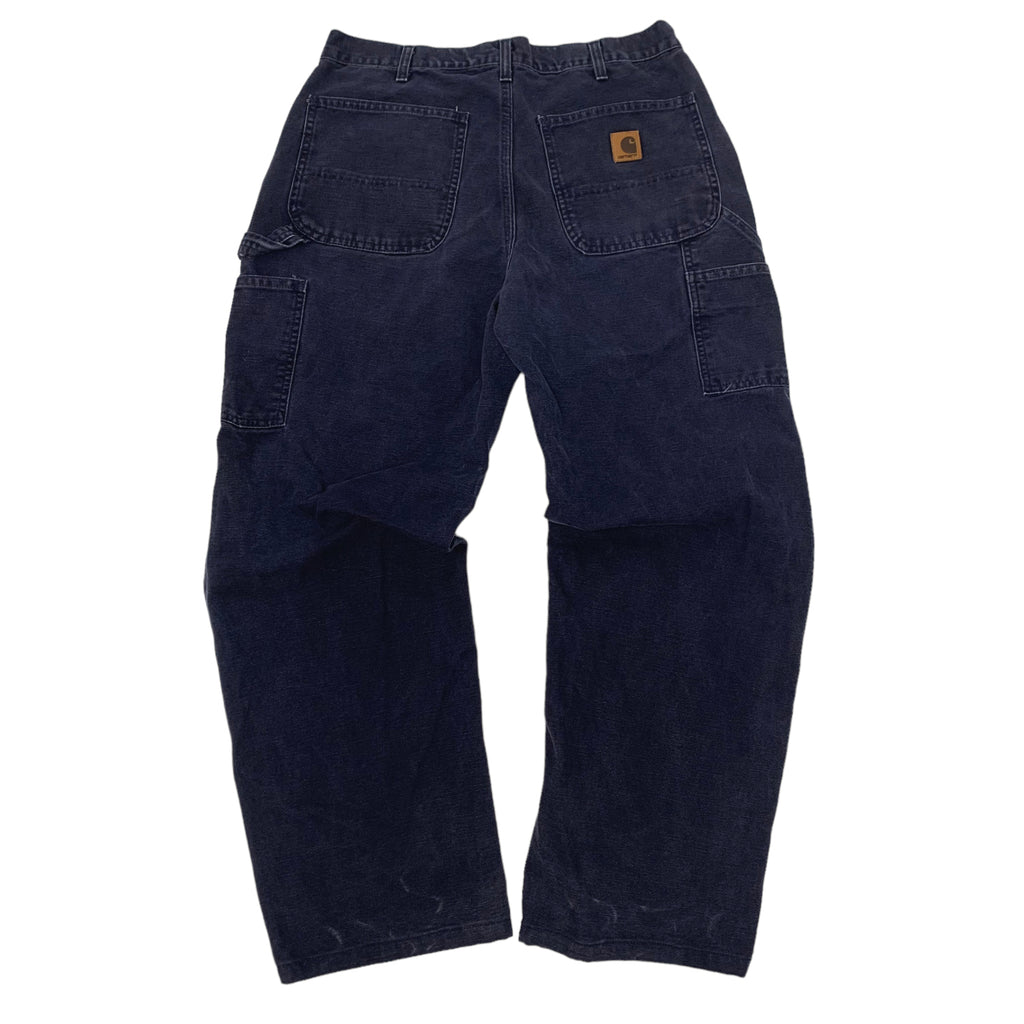 Carhartt Faded Blue Carpenter Pants 34x32