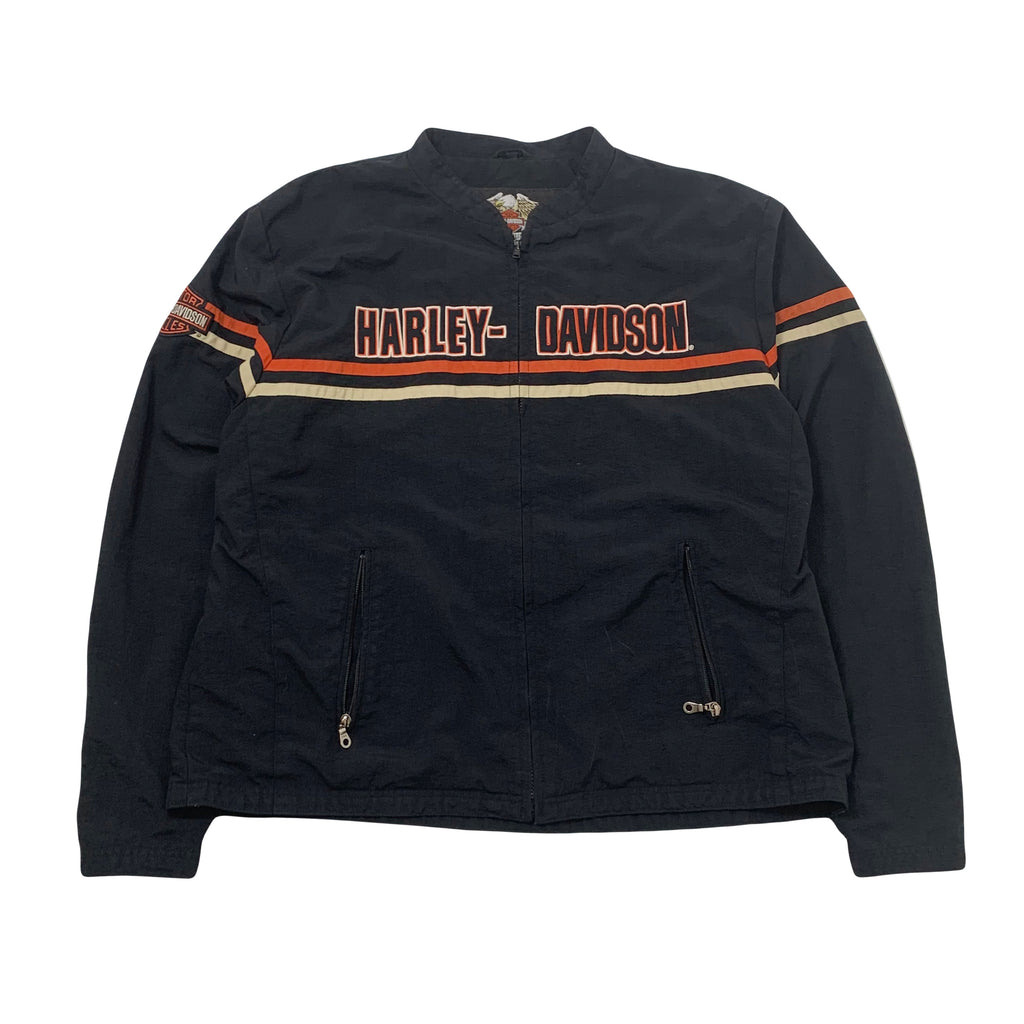 Harley Davidson Embroidered Light Jacket XXL