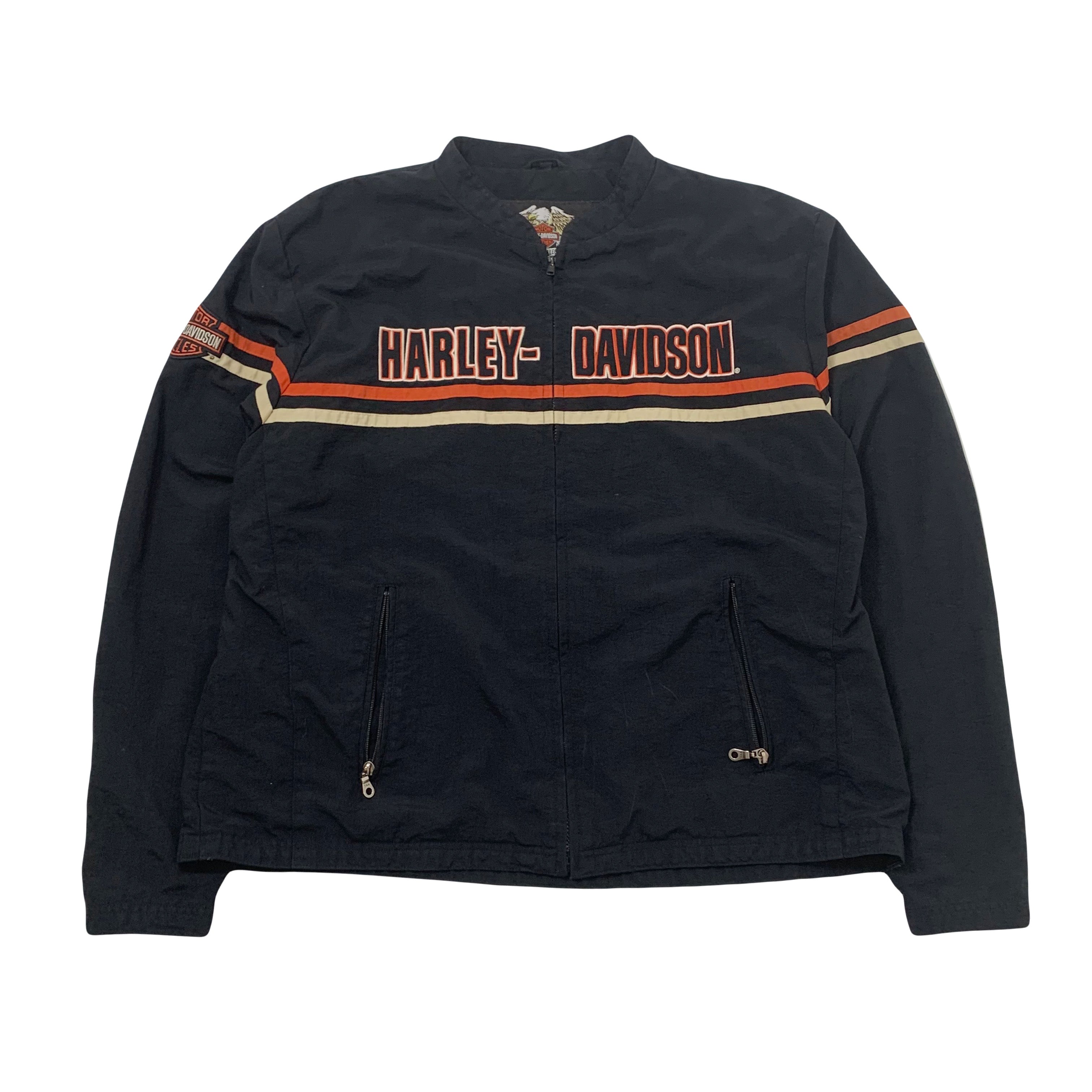 Harley Davidson Embroidered Light Jacket XXL