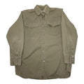 Carhartt Beige Denim Button Up L