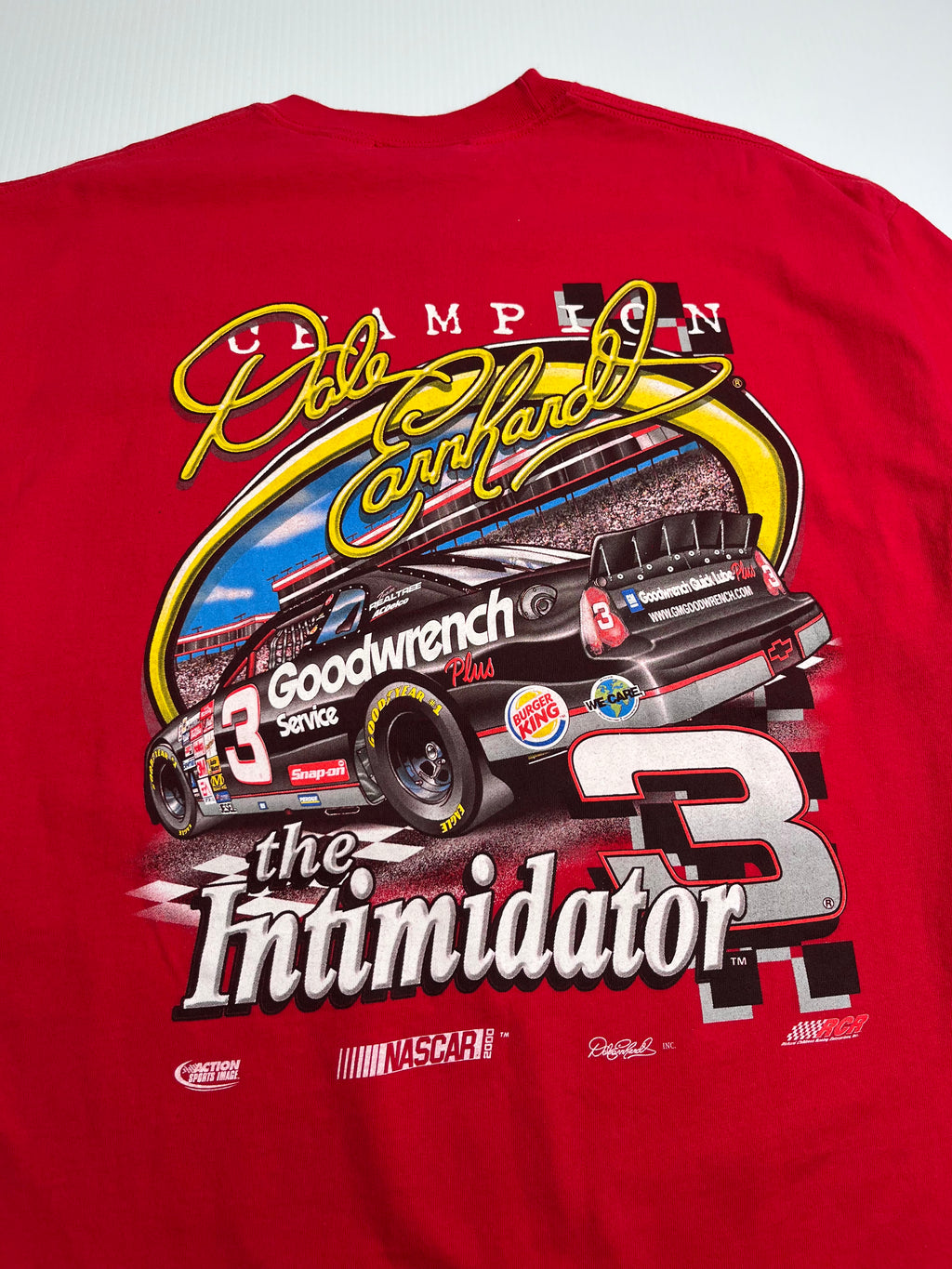 Dale Earnhardt Passion To Win NASCAR Racing Tee XL