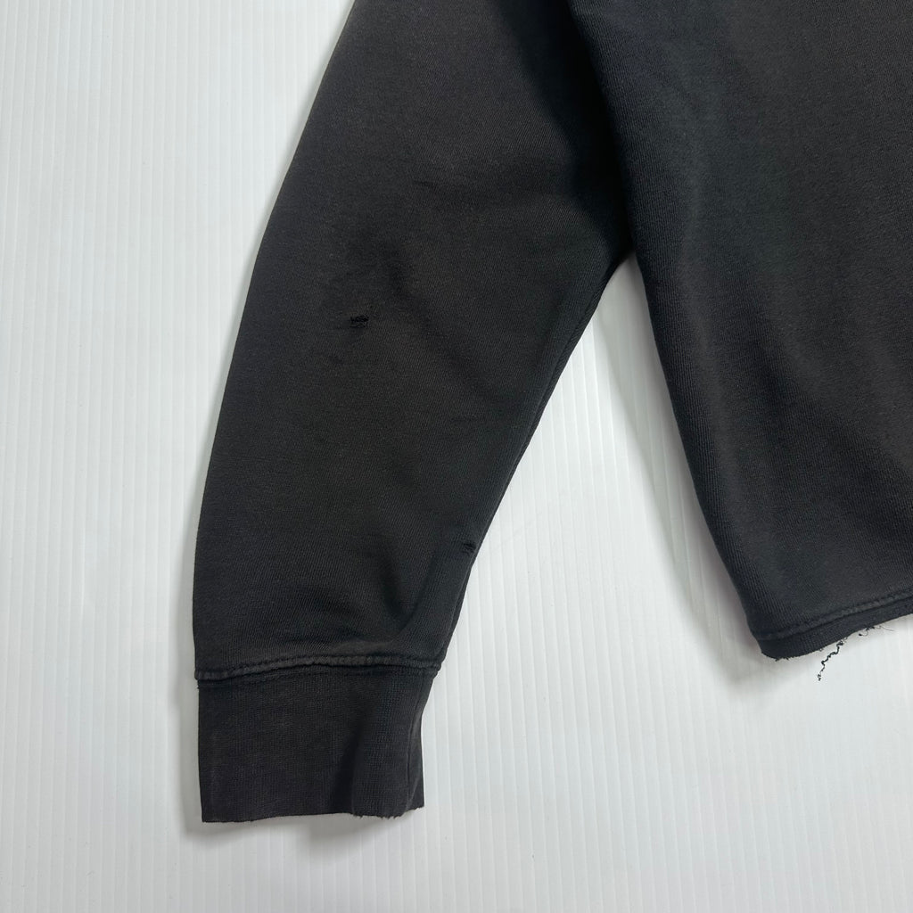 Stüssy Embroidered Logo Distressed Crewneck L
