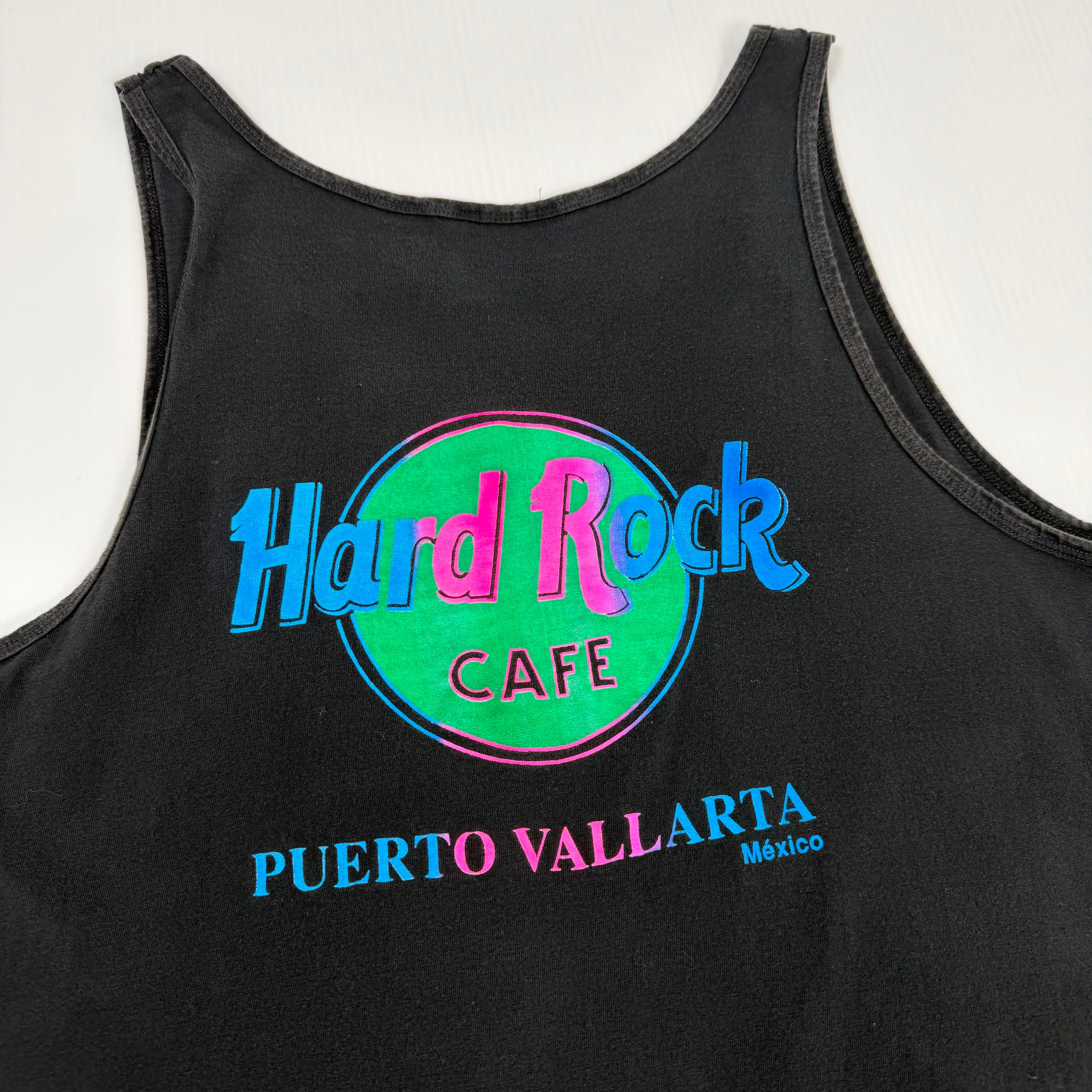 Vintage Hard Rock Cafe Puerto Vallarta Tank Top L