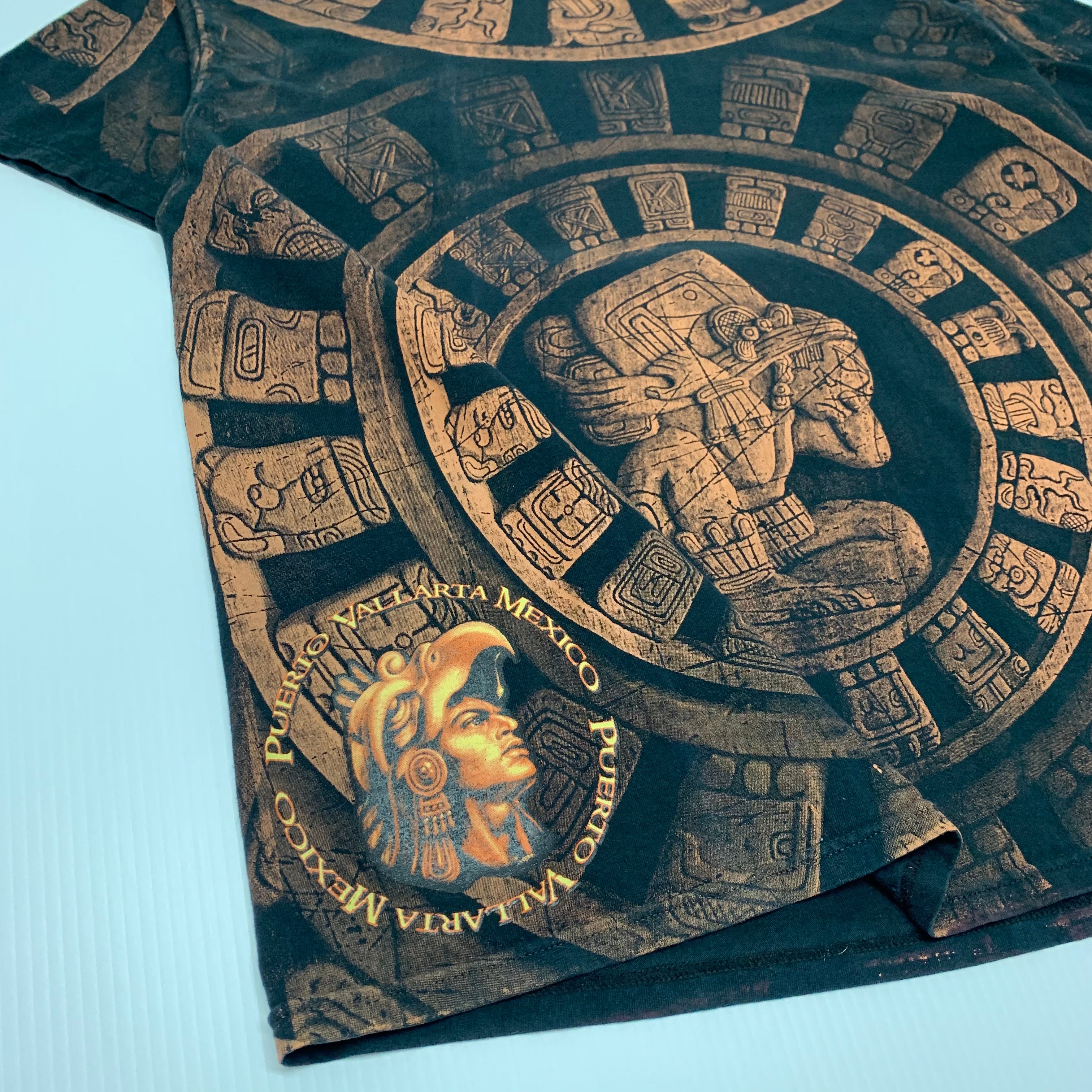 Bronze Aztec AOP Tee XXL