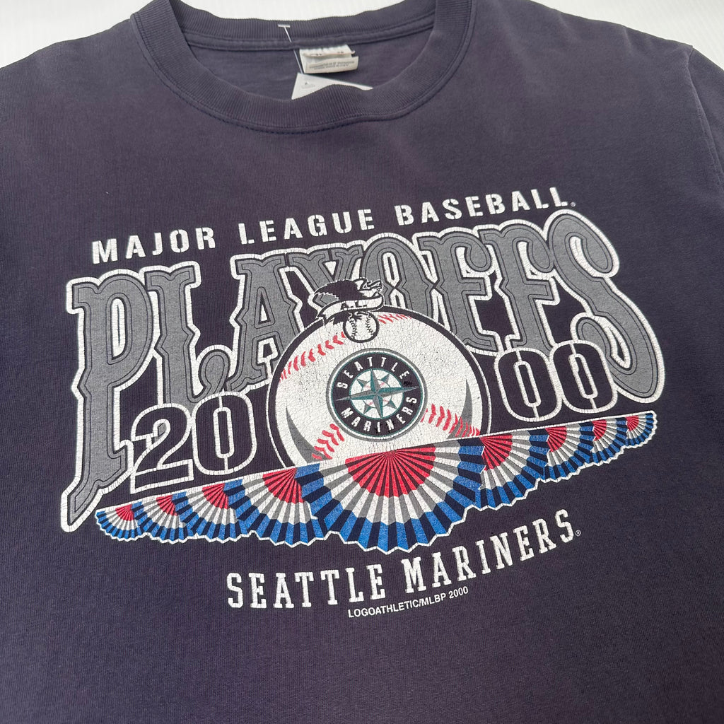 2000 Seattle Mariners MLB Playoffs Graphic Tee L