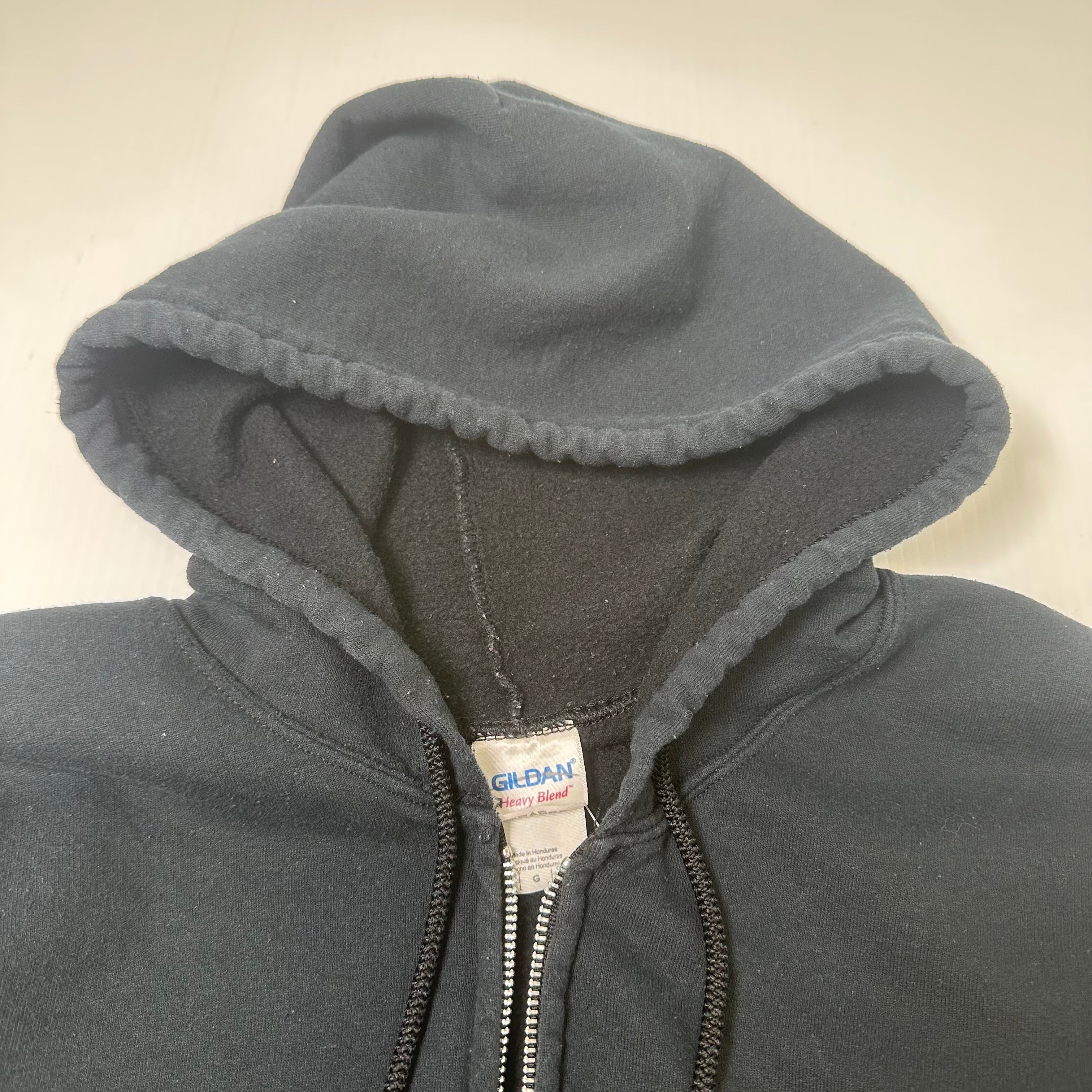 Gildan Blank Zip Hoodie L